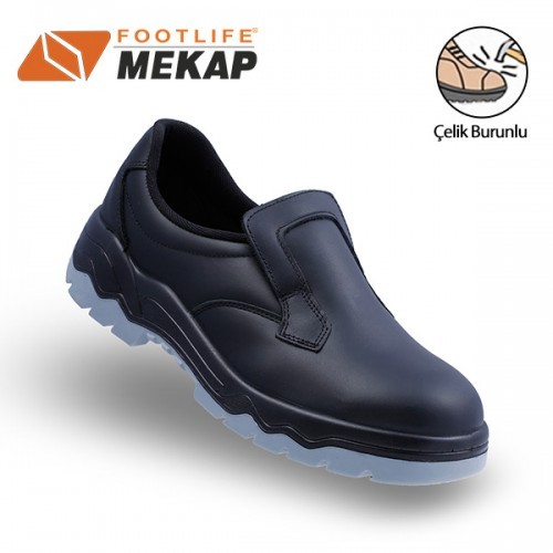 Mekap Medley 060-01 Çelik Burunlu İş Ayakkabısı - Siyah