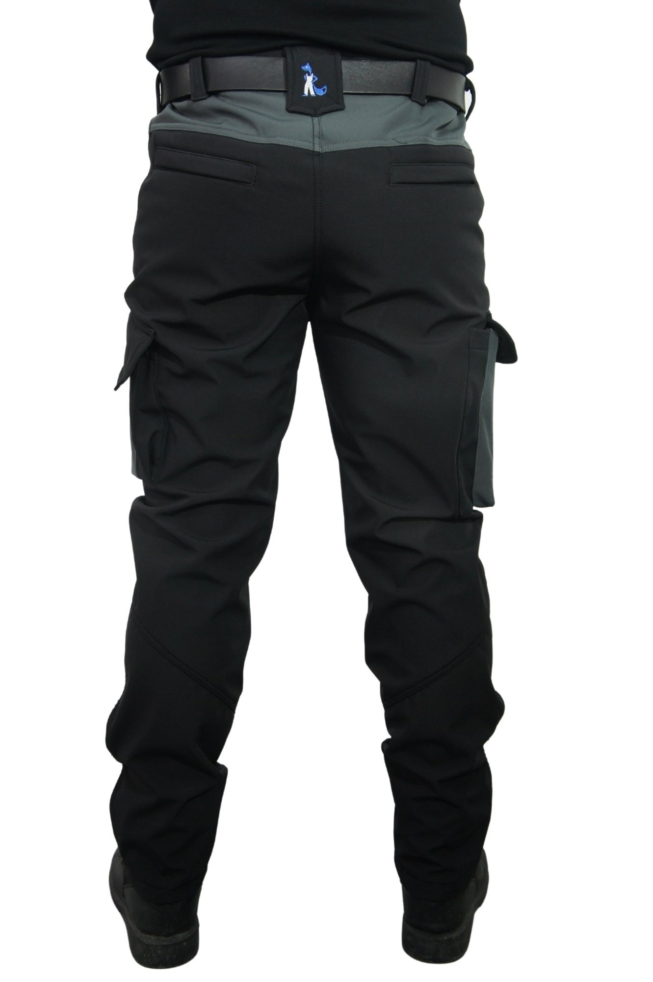 Uniprom Softshell Pantolon Oslo Model Su ve Rüzgar Geçirmez Siyah