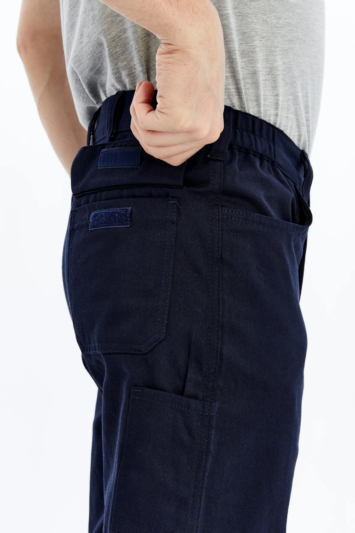 Uniprom İş Pantolonu Kışlık Basic Model 2 Lacivert 5 Cepli