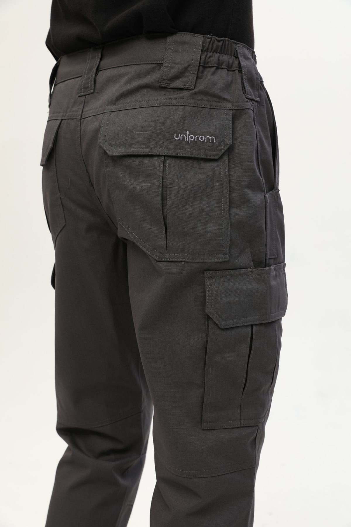 Uniprom Tokyo Model Outdoor Taktical Pantolon, Taktik Pantolon, Ripstop Kumaş Gri