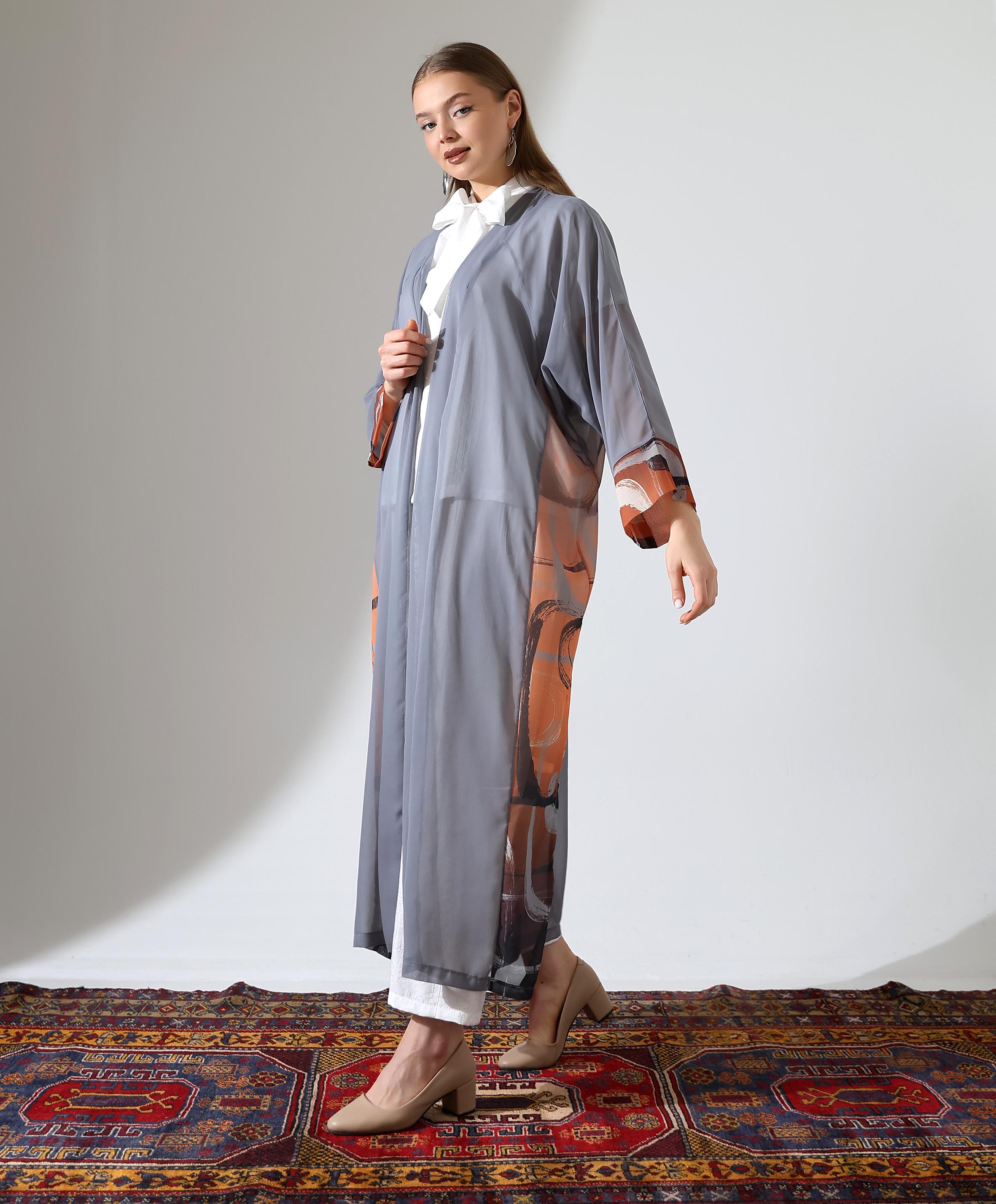 Uzun Şifon Abaya