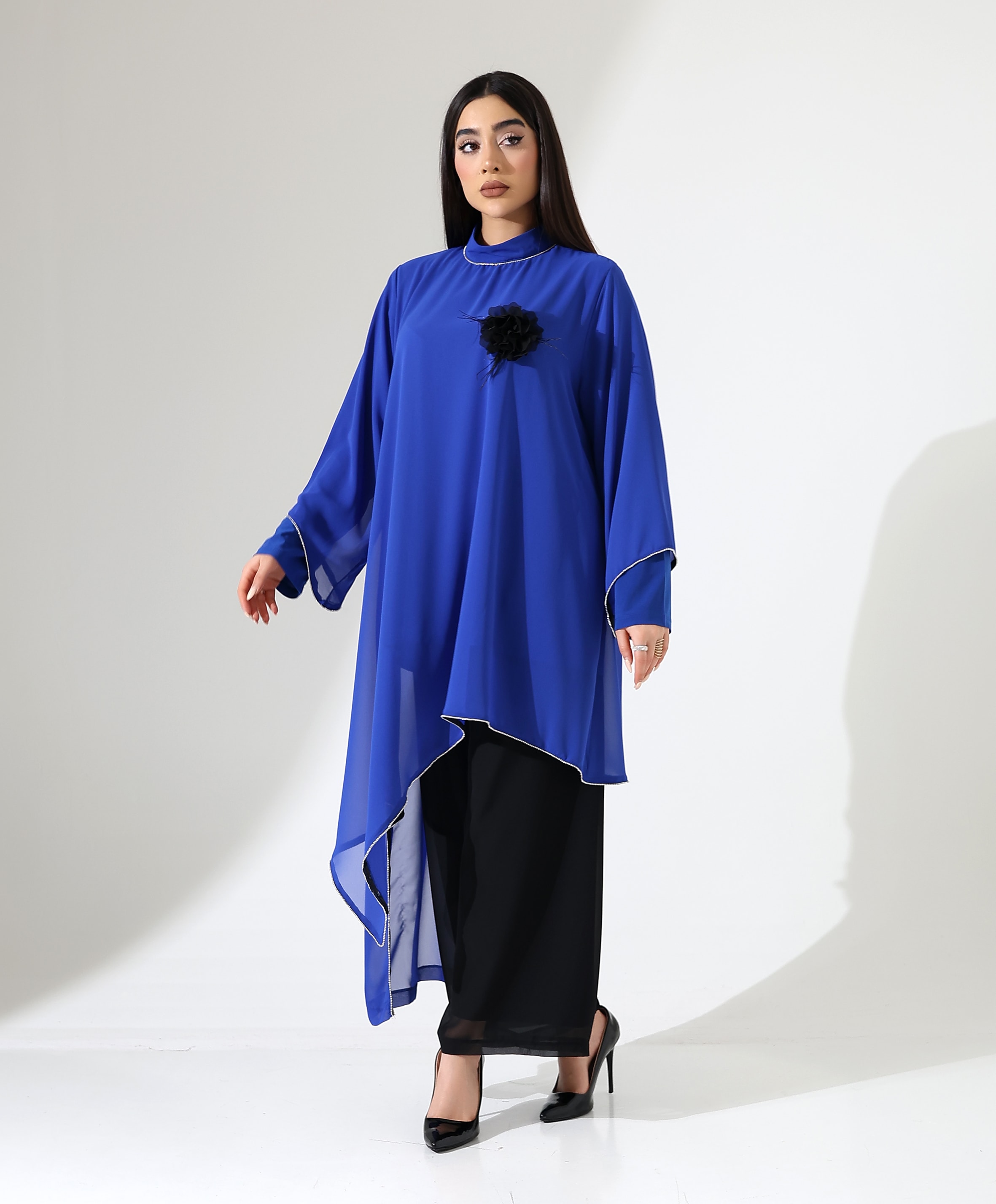 Tesettür Gül Abiye Takım