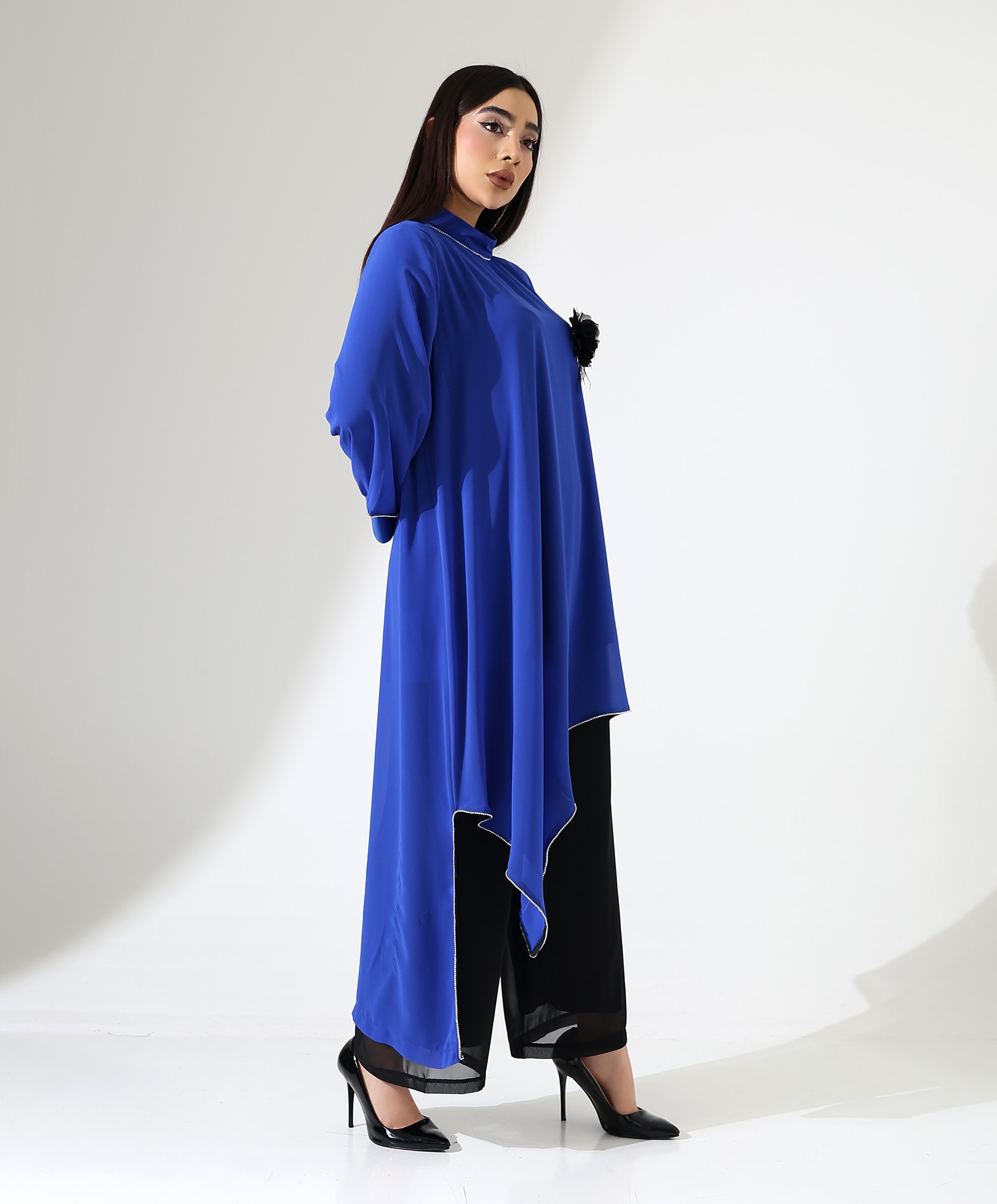 Tesettür Gül Abiye Takım