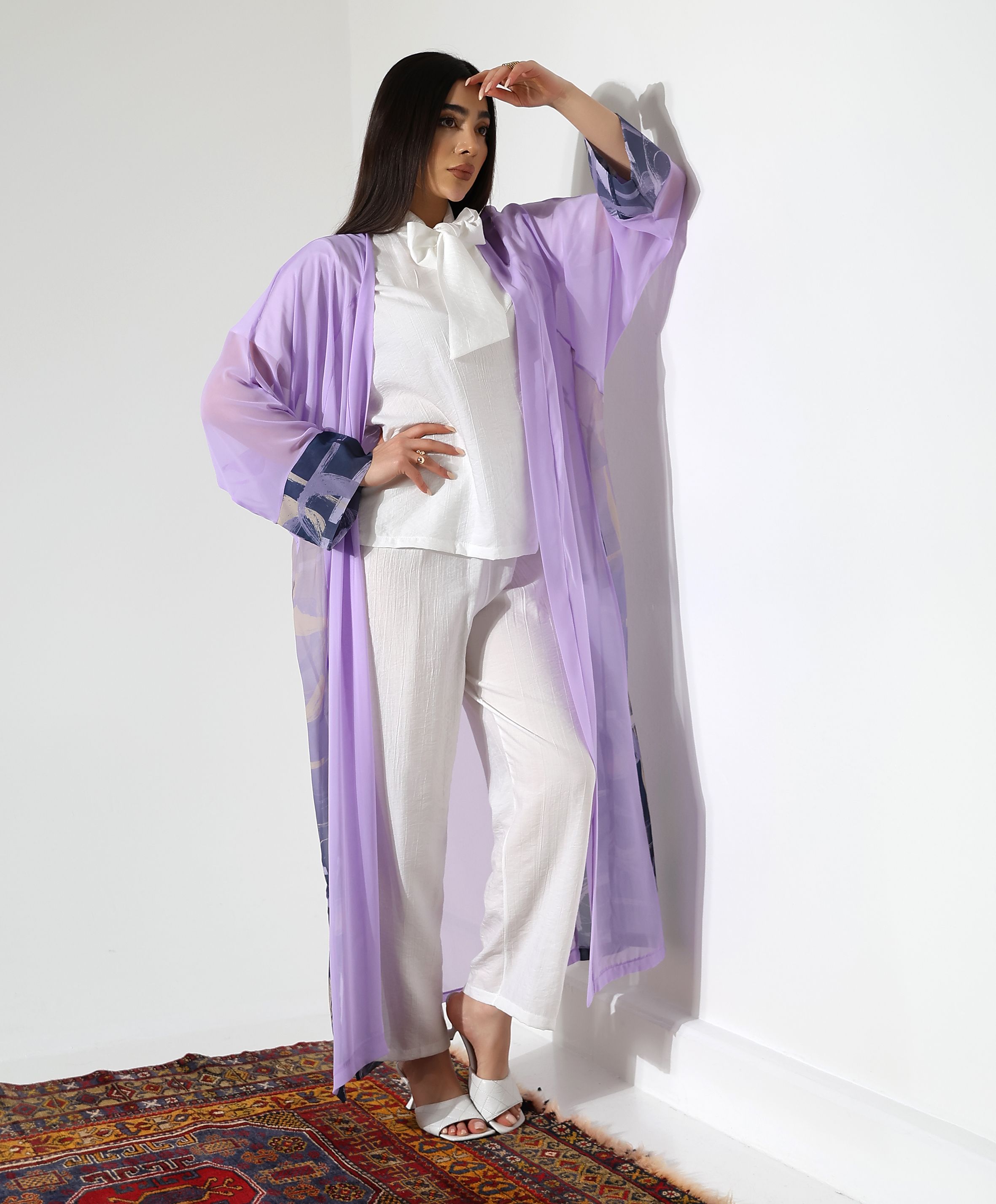 Uzun Şifon Abaya