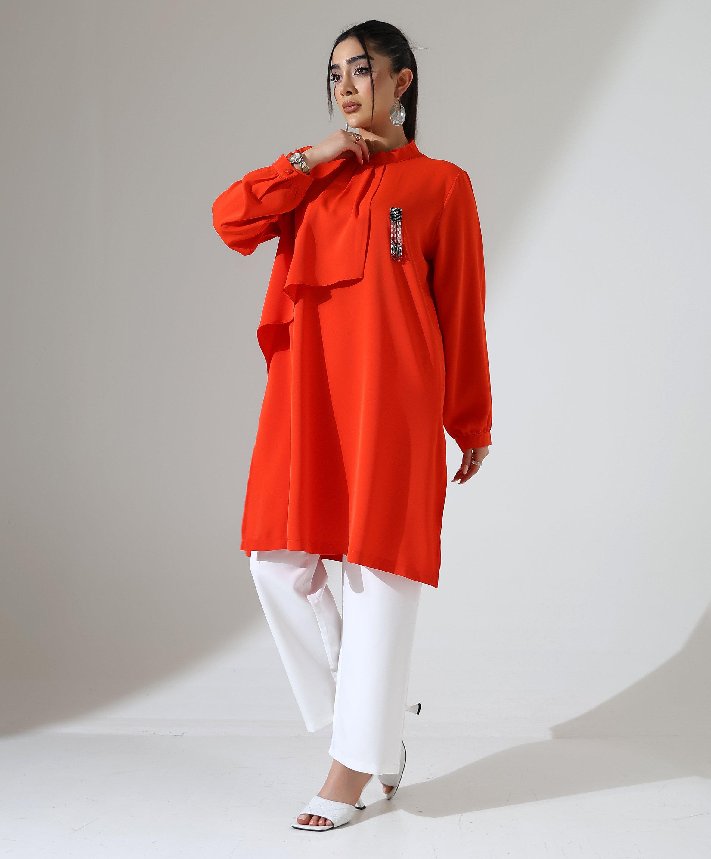 Pile Kısa Tunik