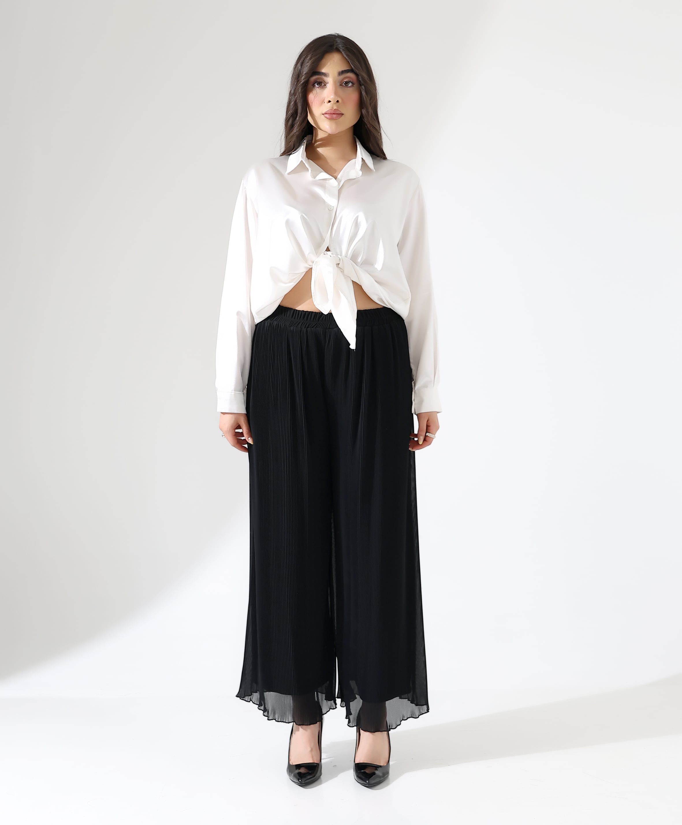 Pilise Pantolon - SİYAH