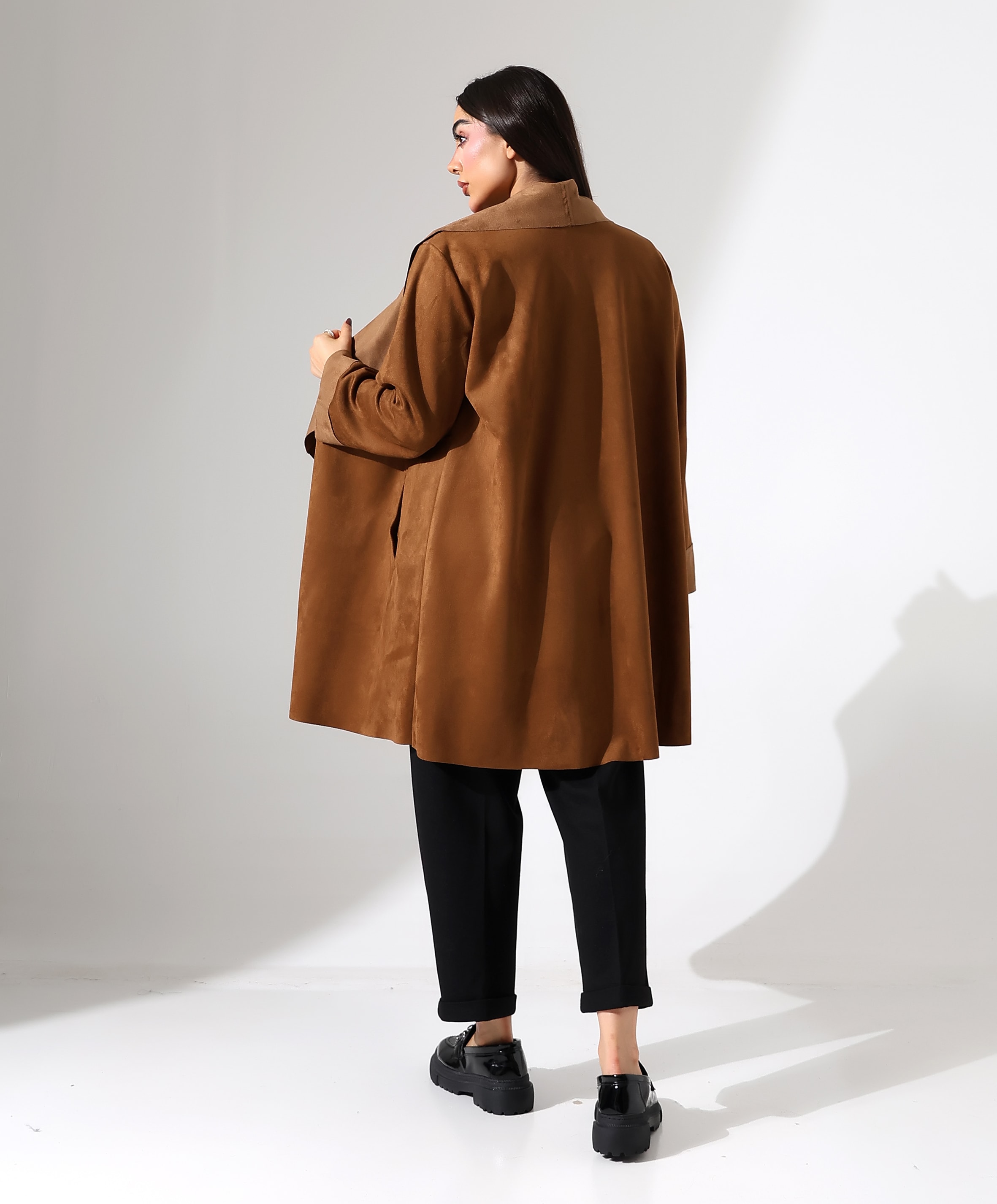 Şal Yaka Deri Ceket