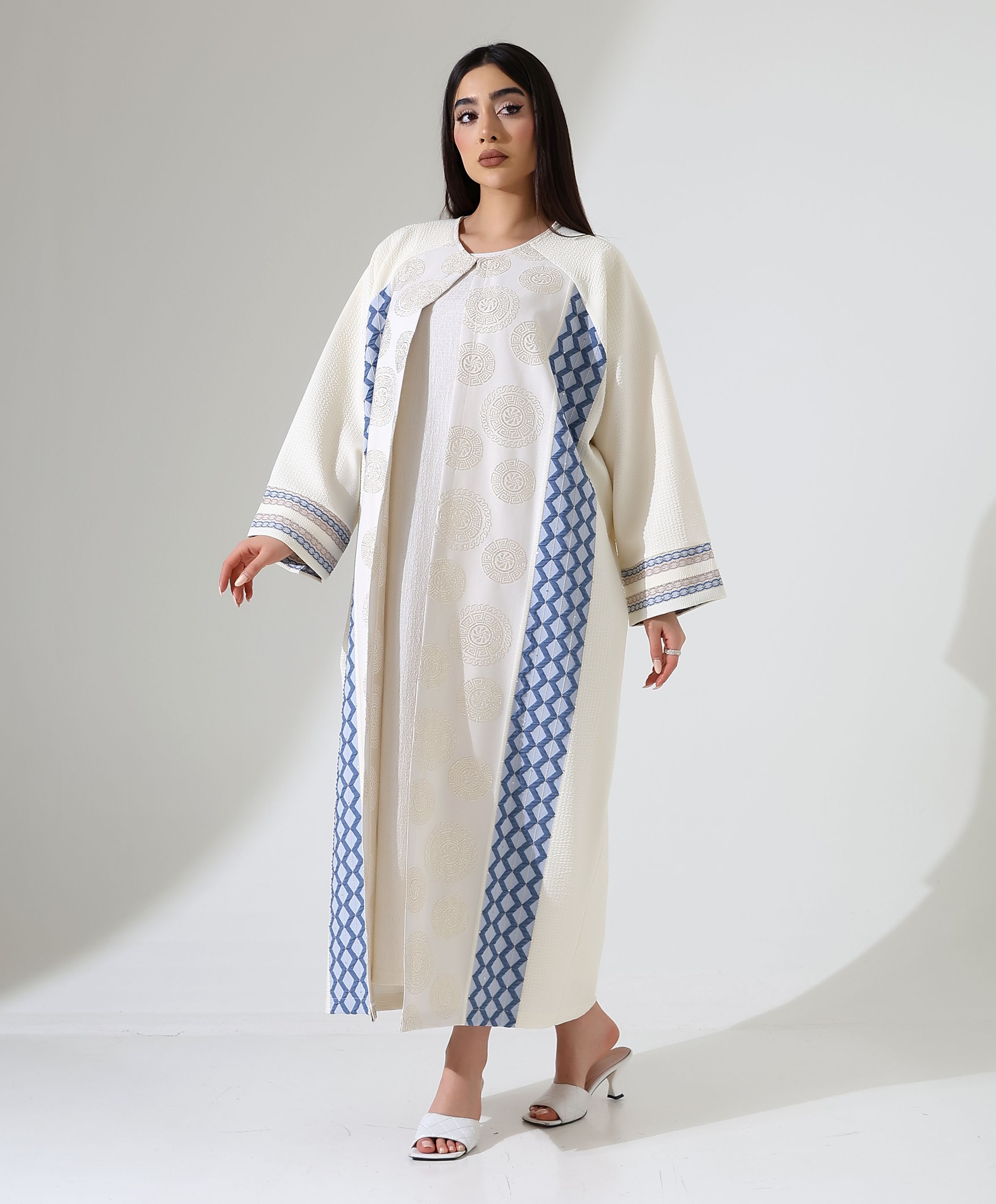 Agraf Kapama Halka Desen Abaya