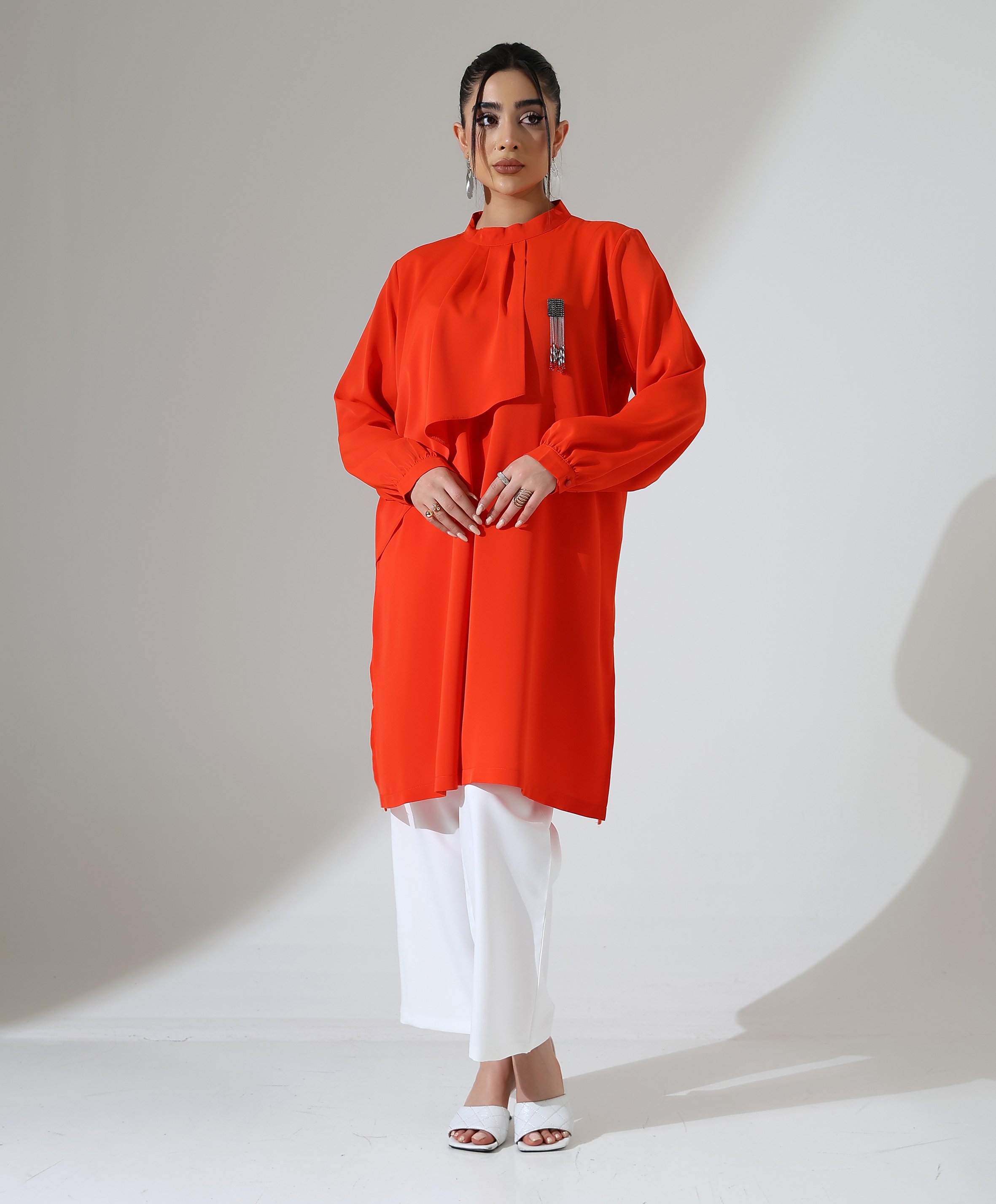Pile Kısa Tunik