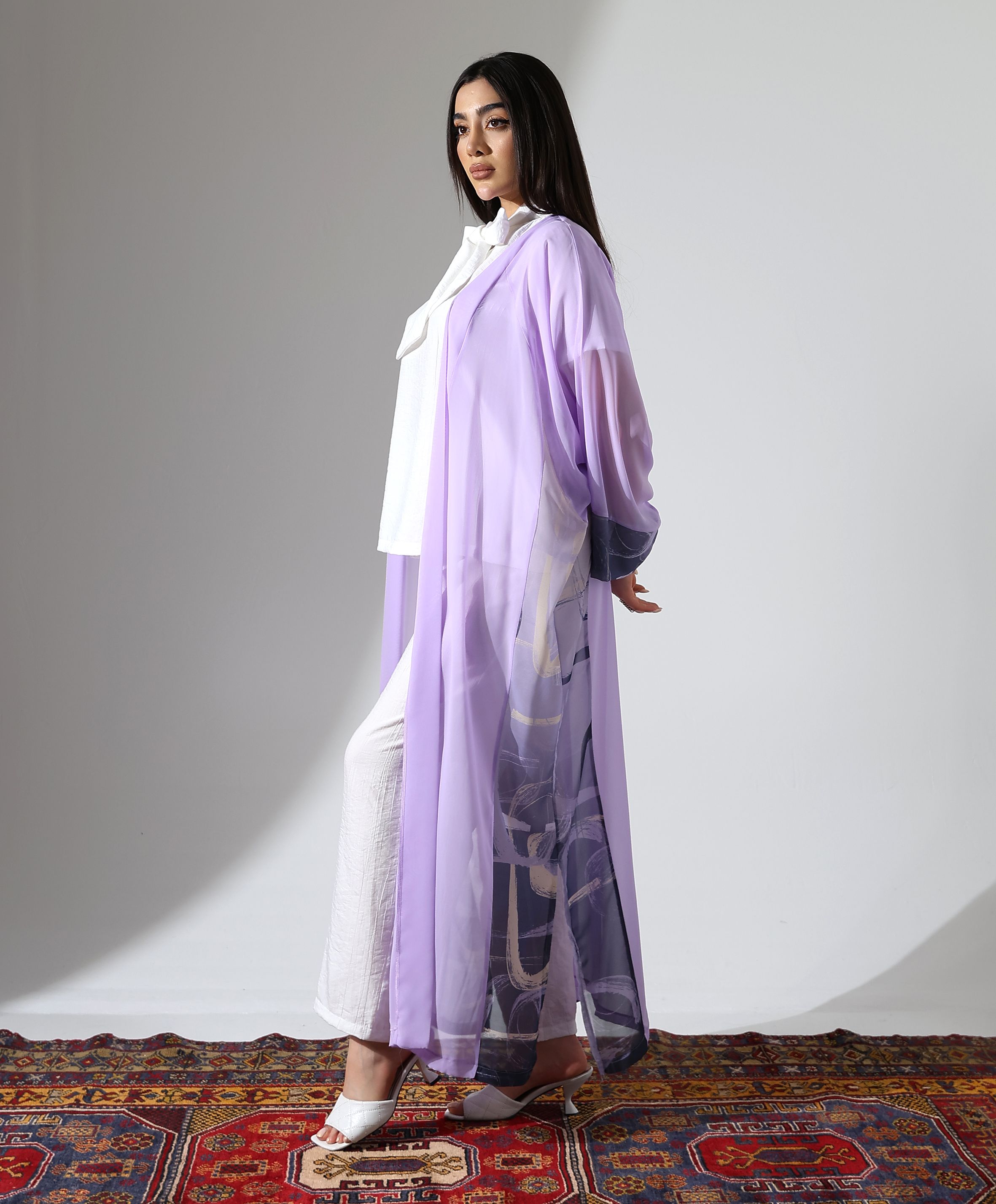 Uzun Şifon Abaya
