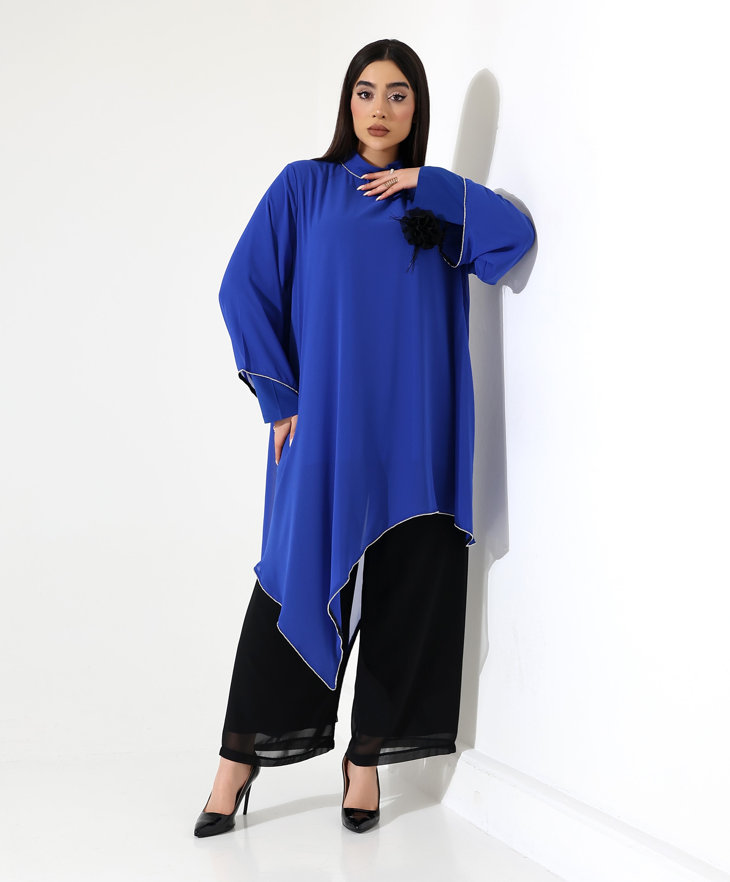 Tesettür Gül Abiye Takım