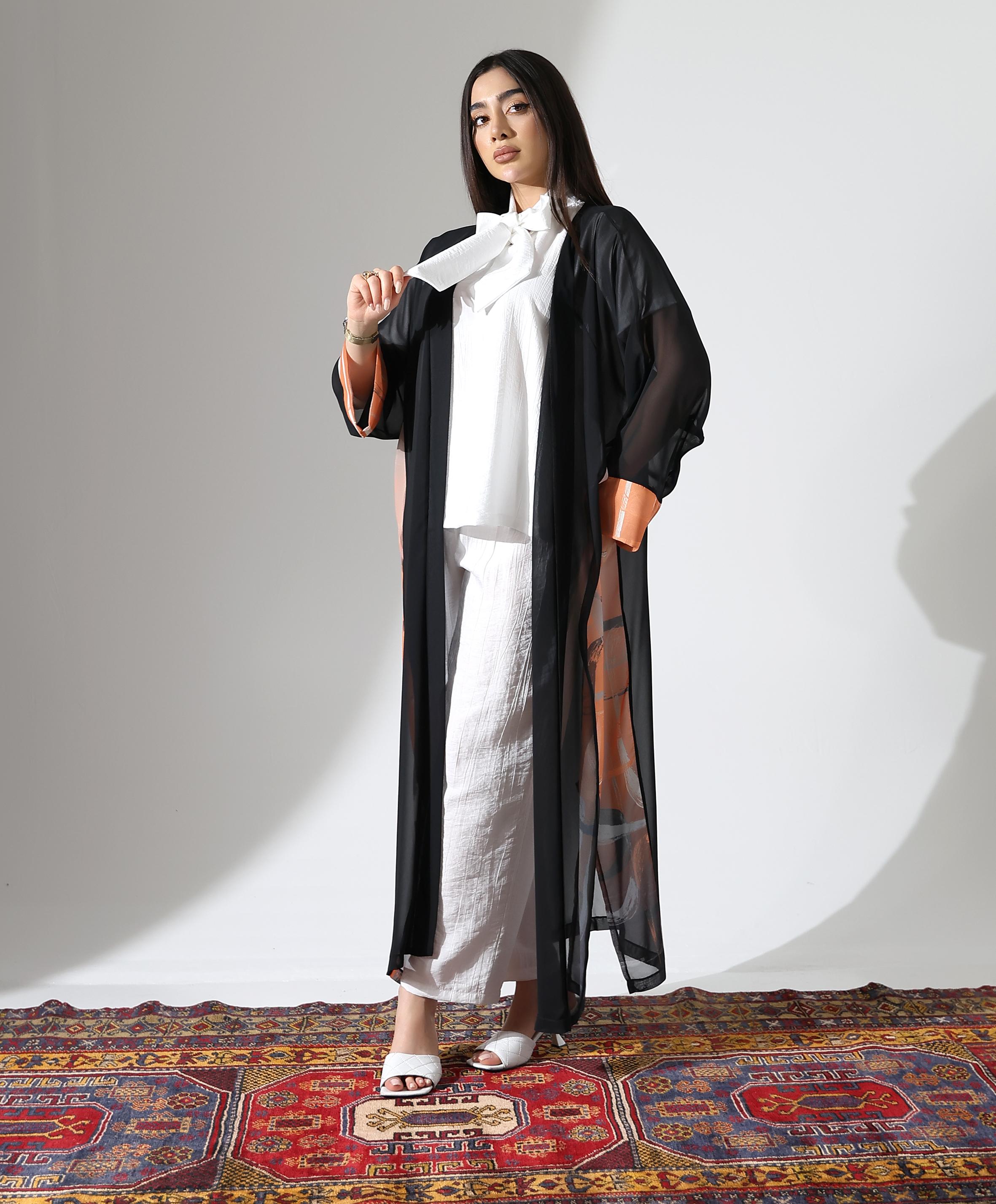 Uzun Şifon Abaya
