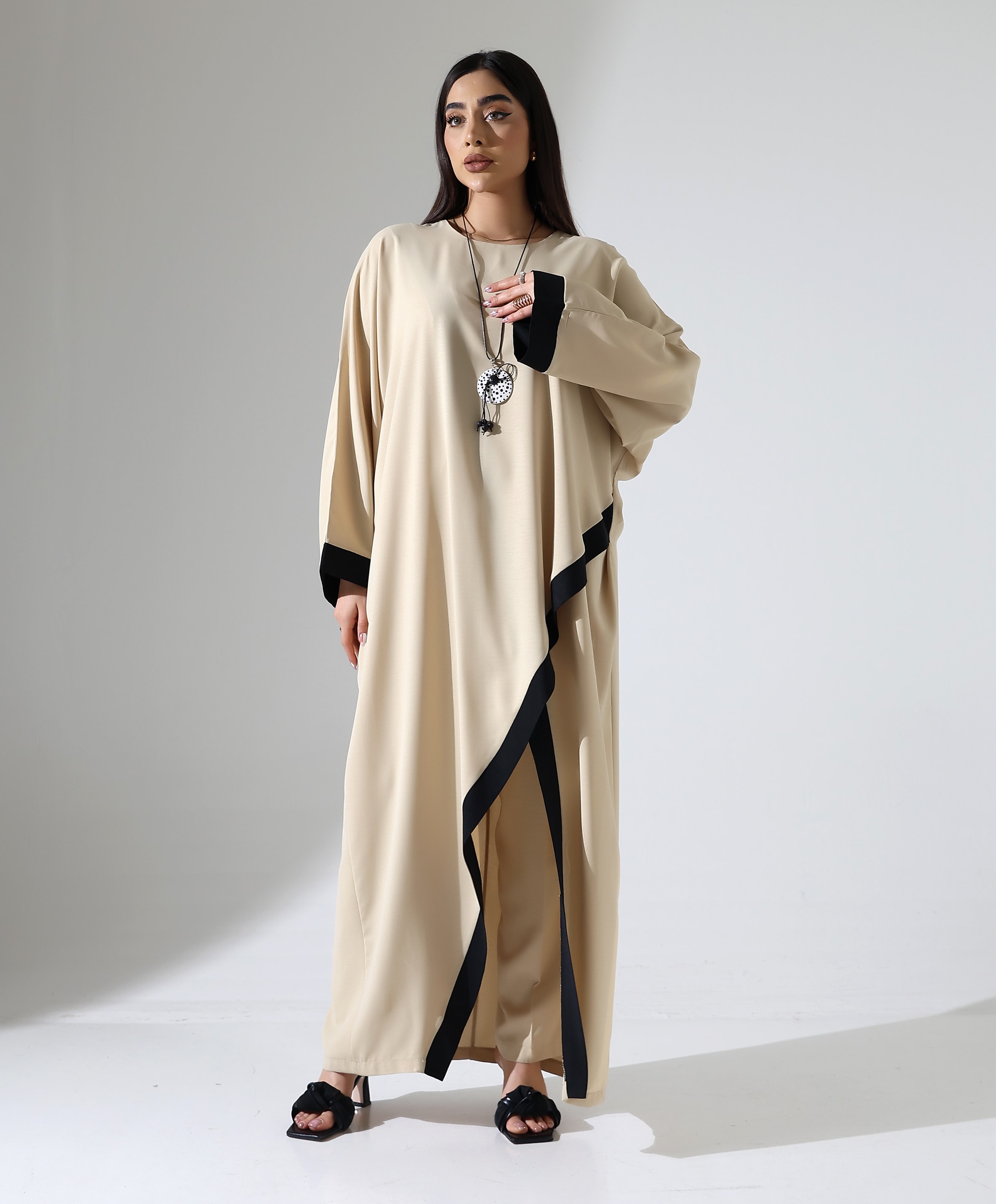 Asimetrik Elbise Takım