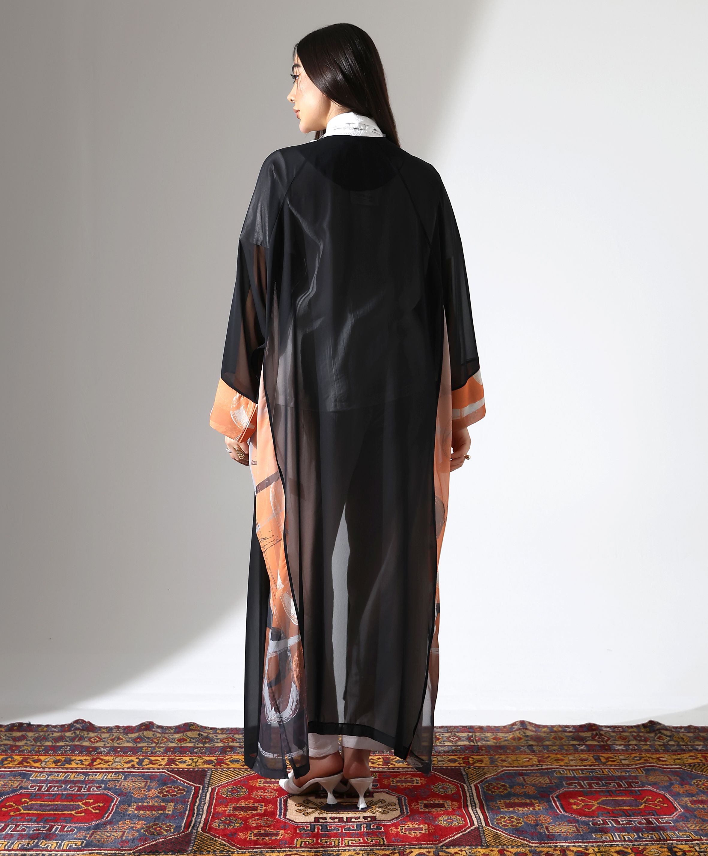 Uzun Şifon Abaya