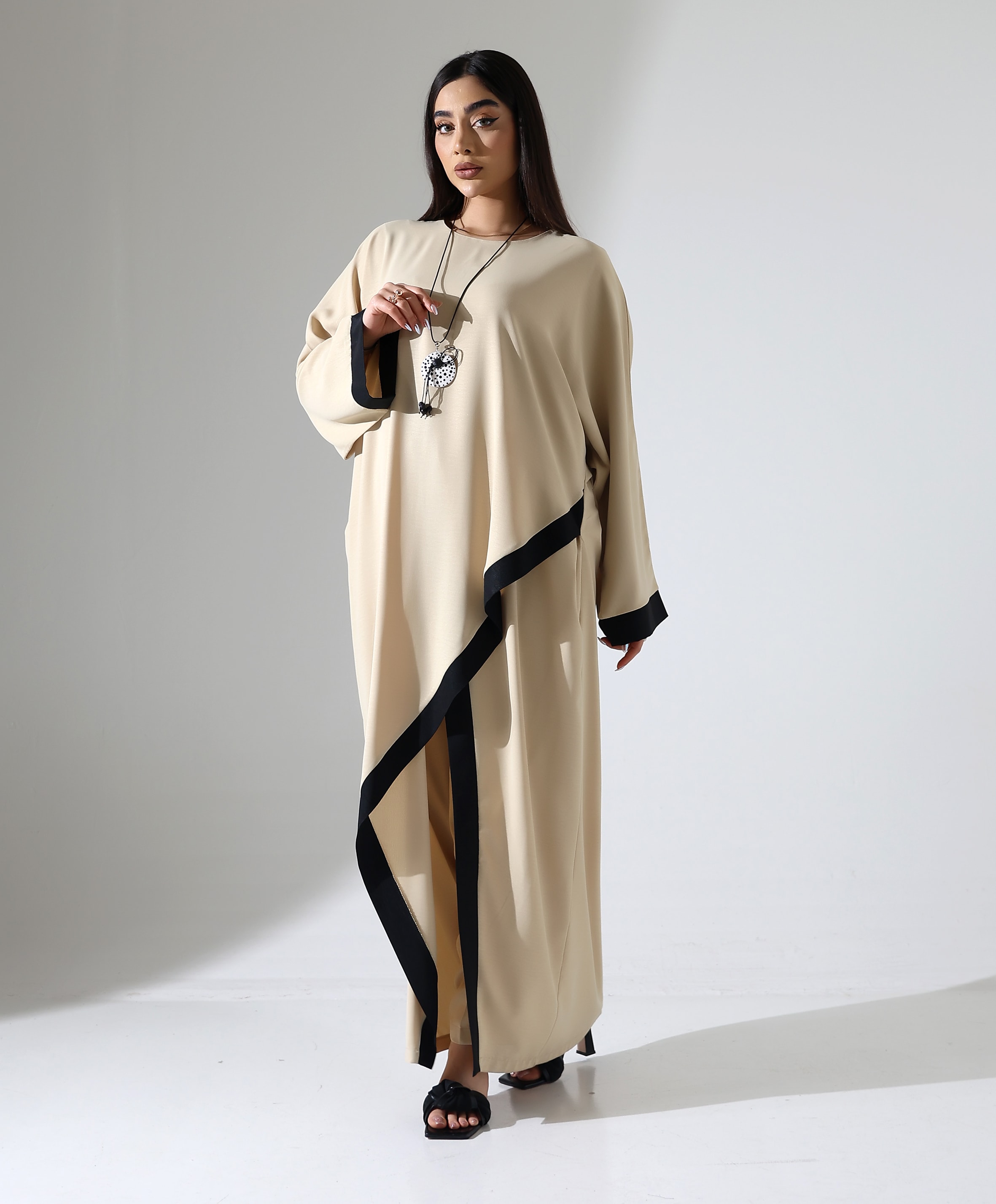 Asimetrik Elbise Takım