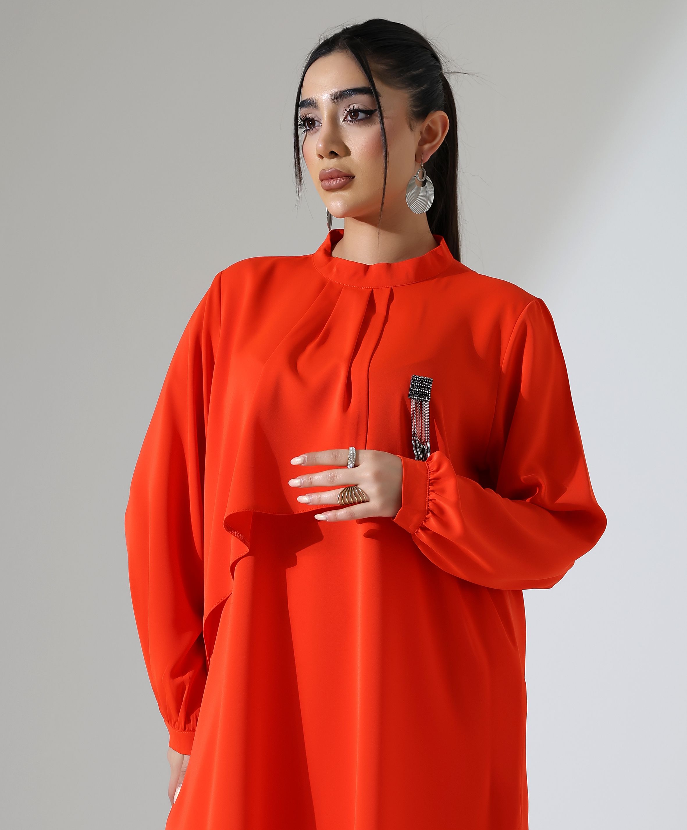 Pile Kısa Tunik