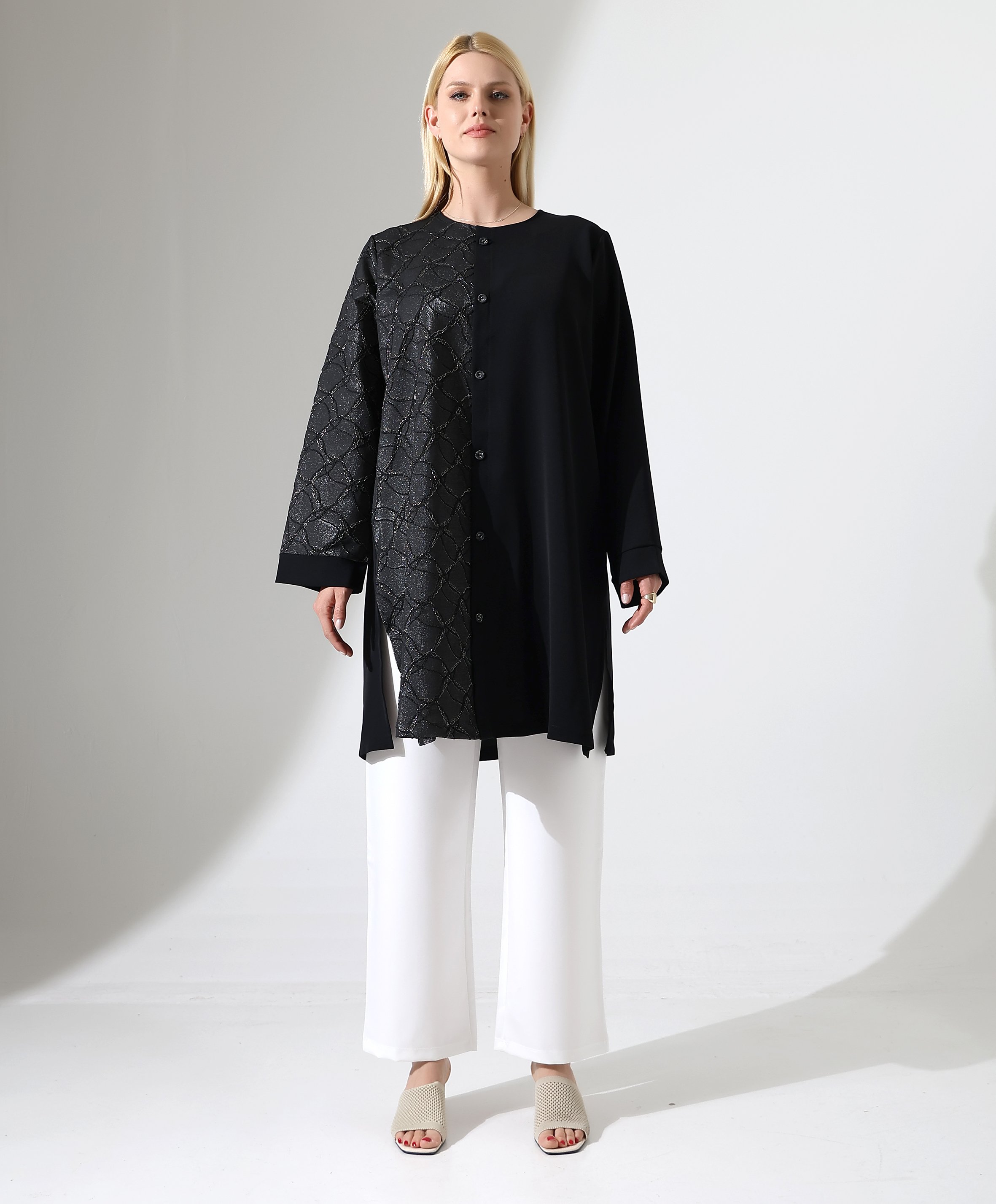 Dokuma Krep Tunik - SARI