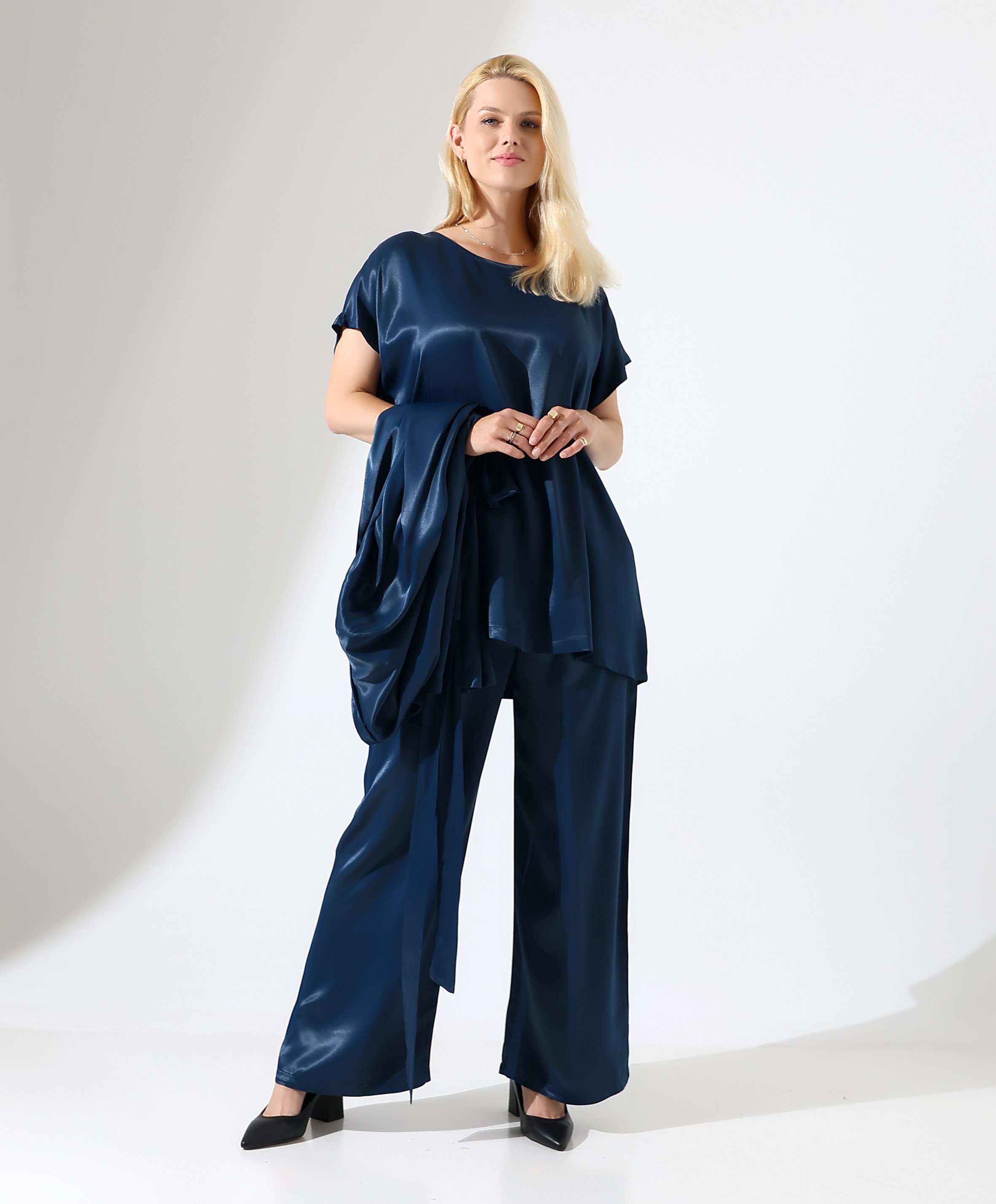 Saten Kimono Takım