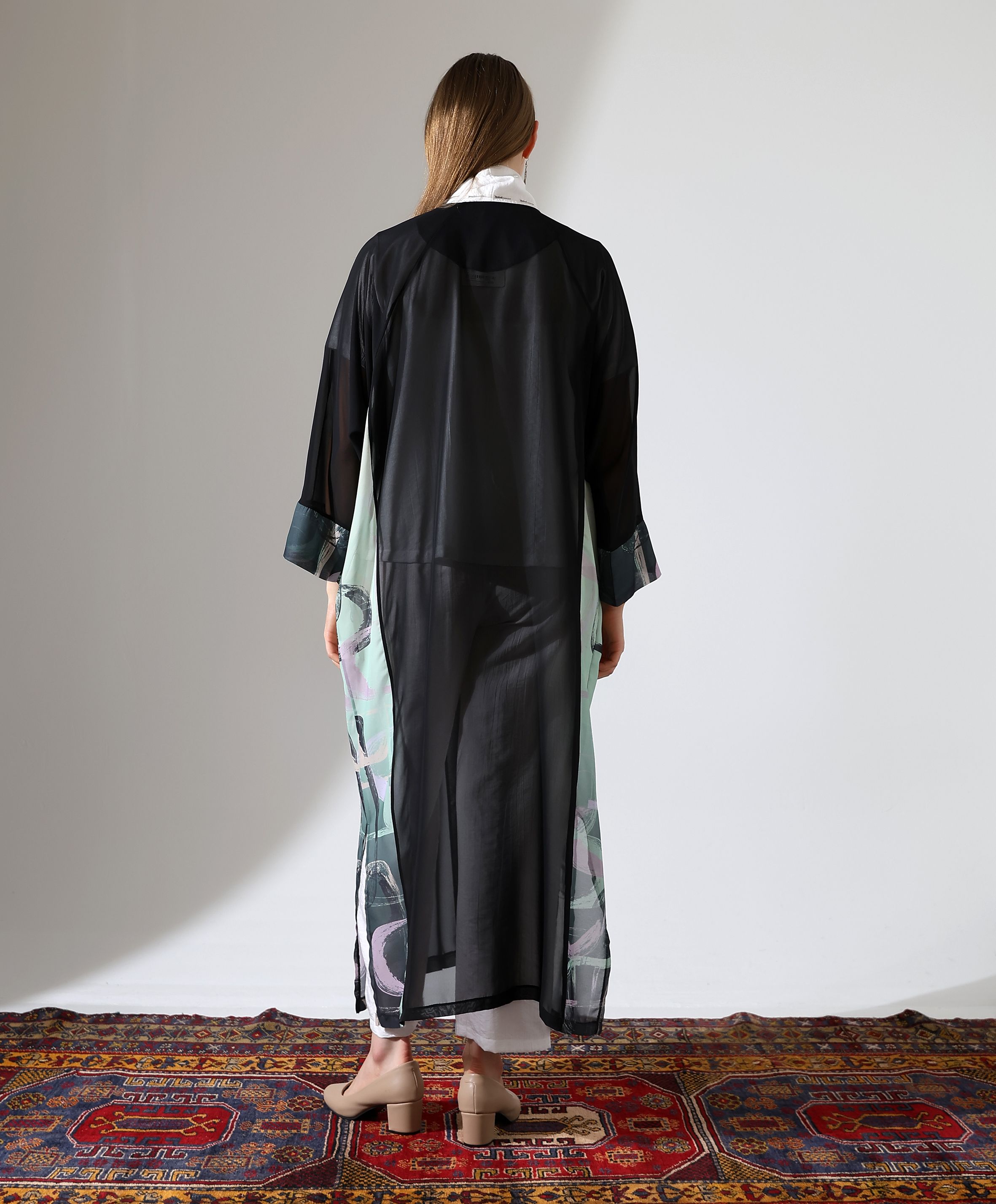 Uzun Şifon Abaya