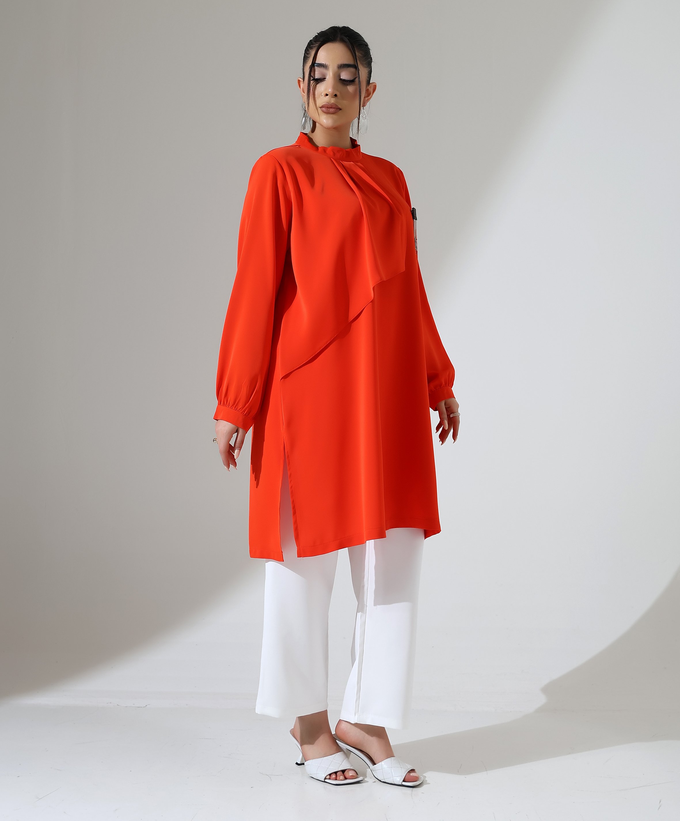 Pile Kısa Tunik