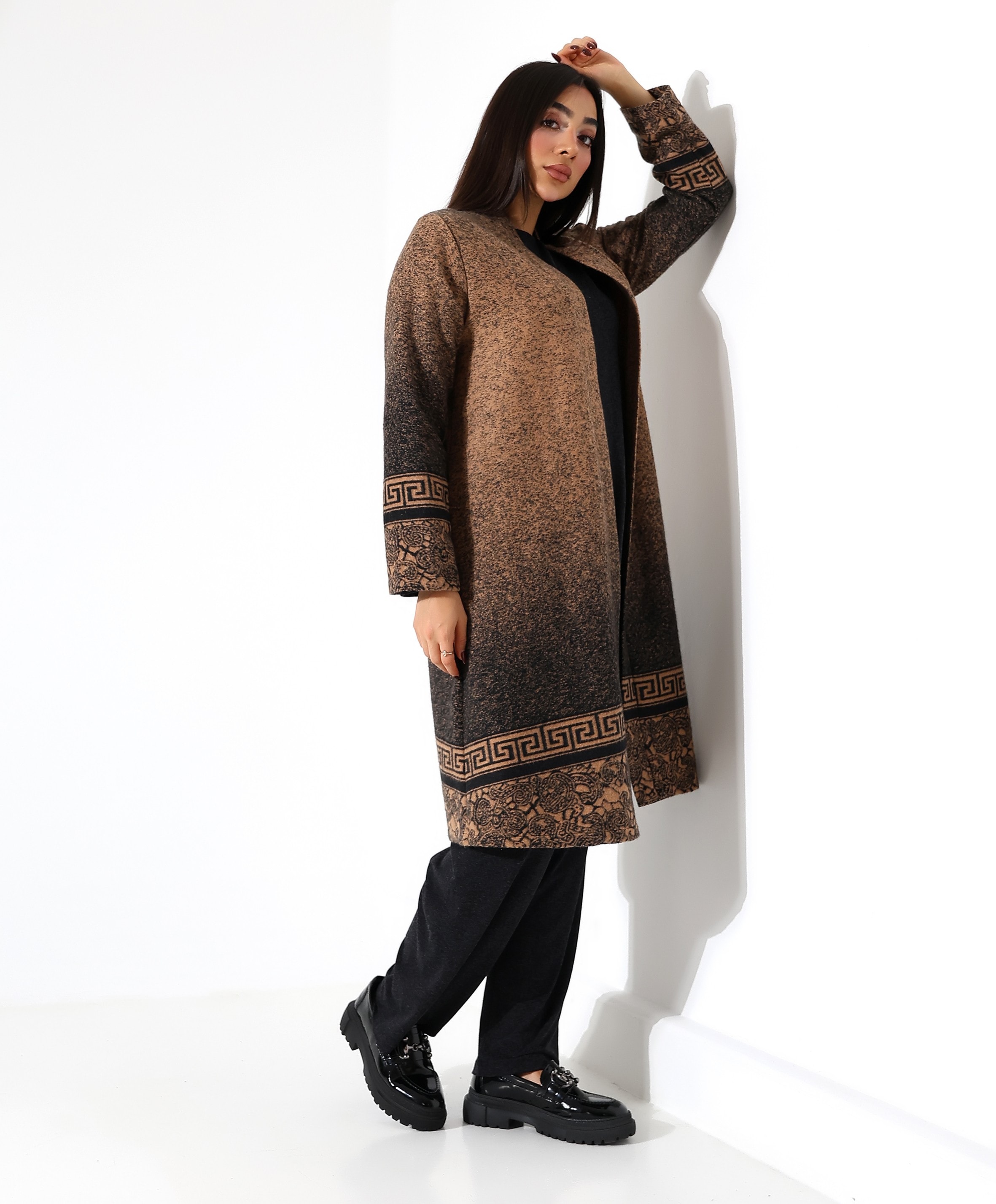 Hırka Üç Parça Tesettür Anne Takım