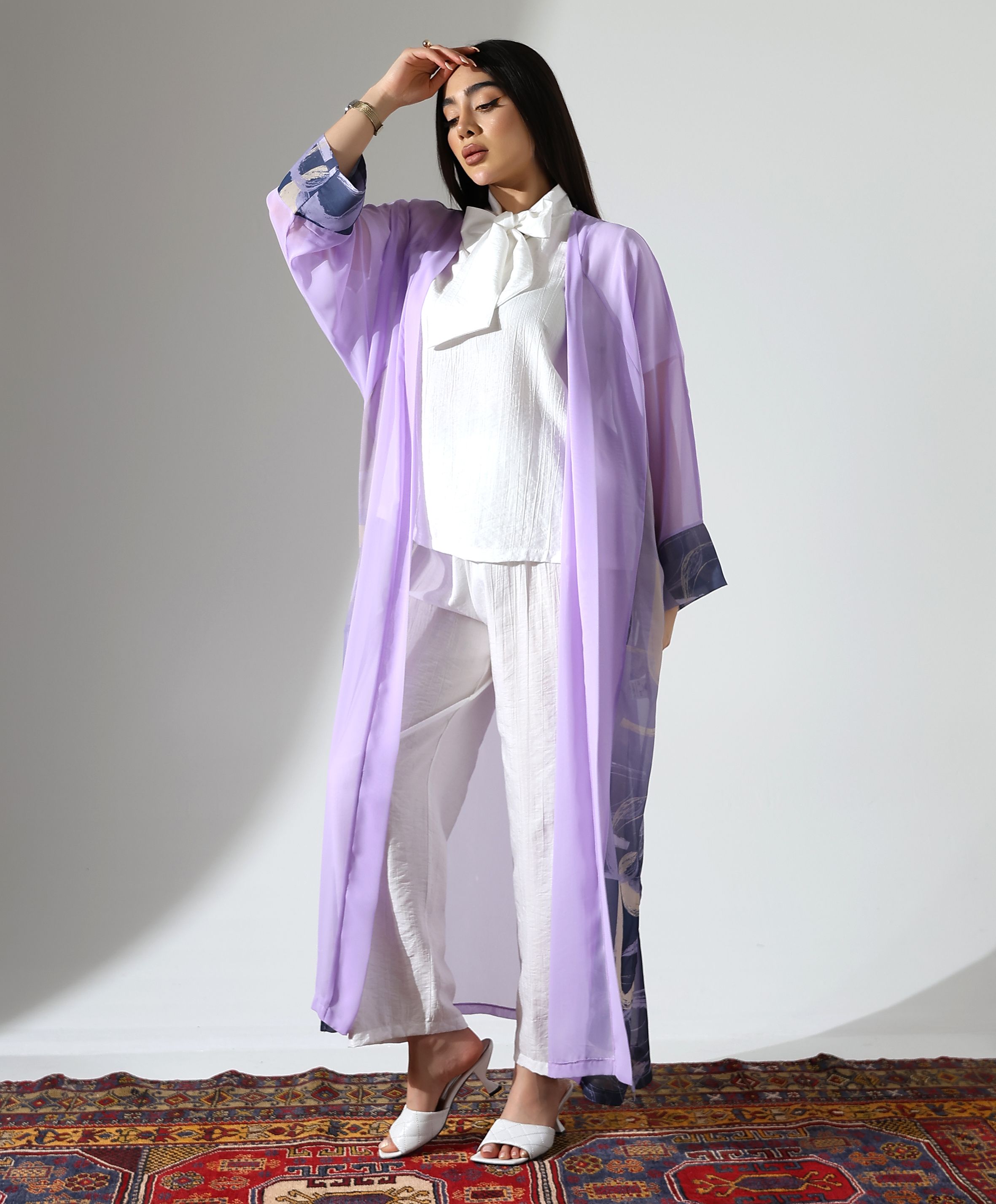 Uzun Şifon Abaya