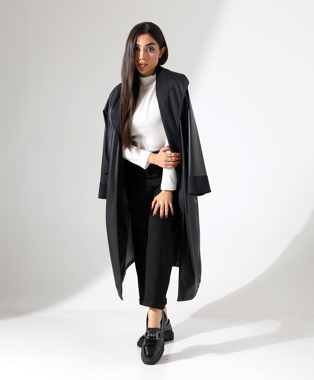 Deri Ceket Üçlü Takım - Kombin