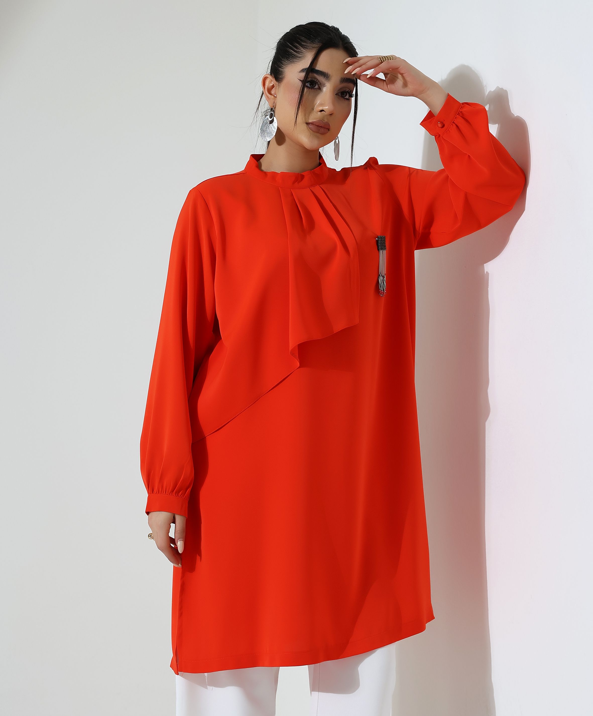 Pile Kısa Tunik