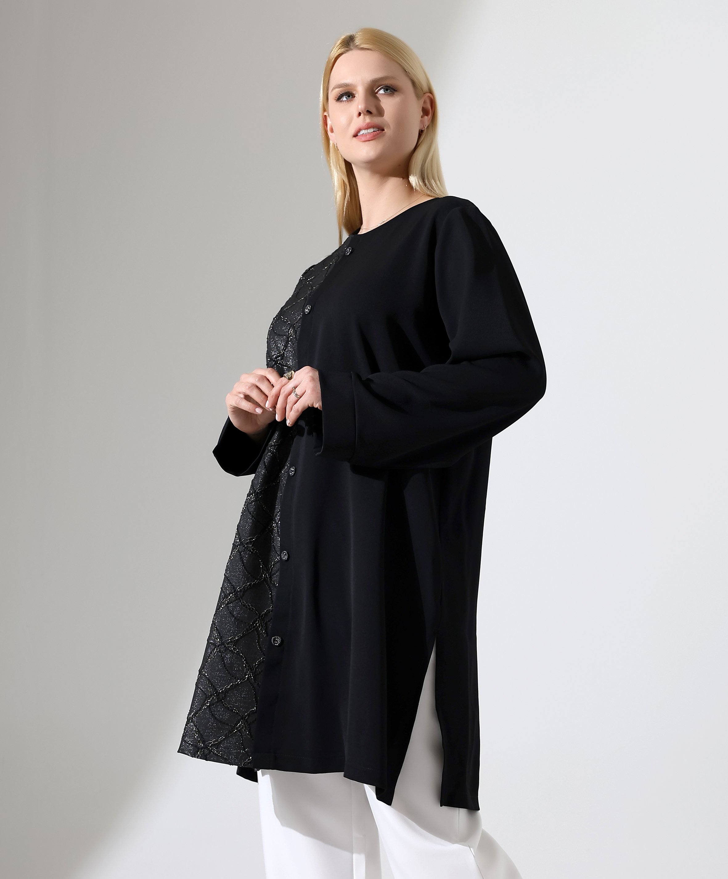 Dokuma Krep Tunik