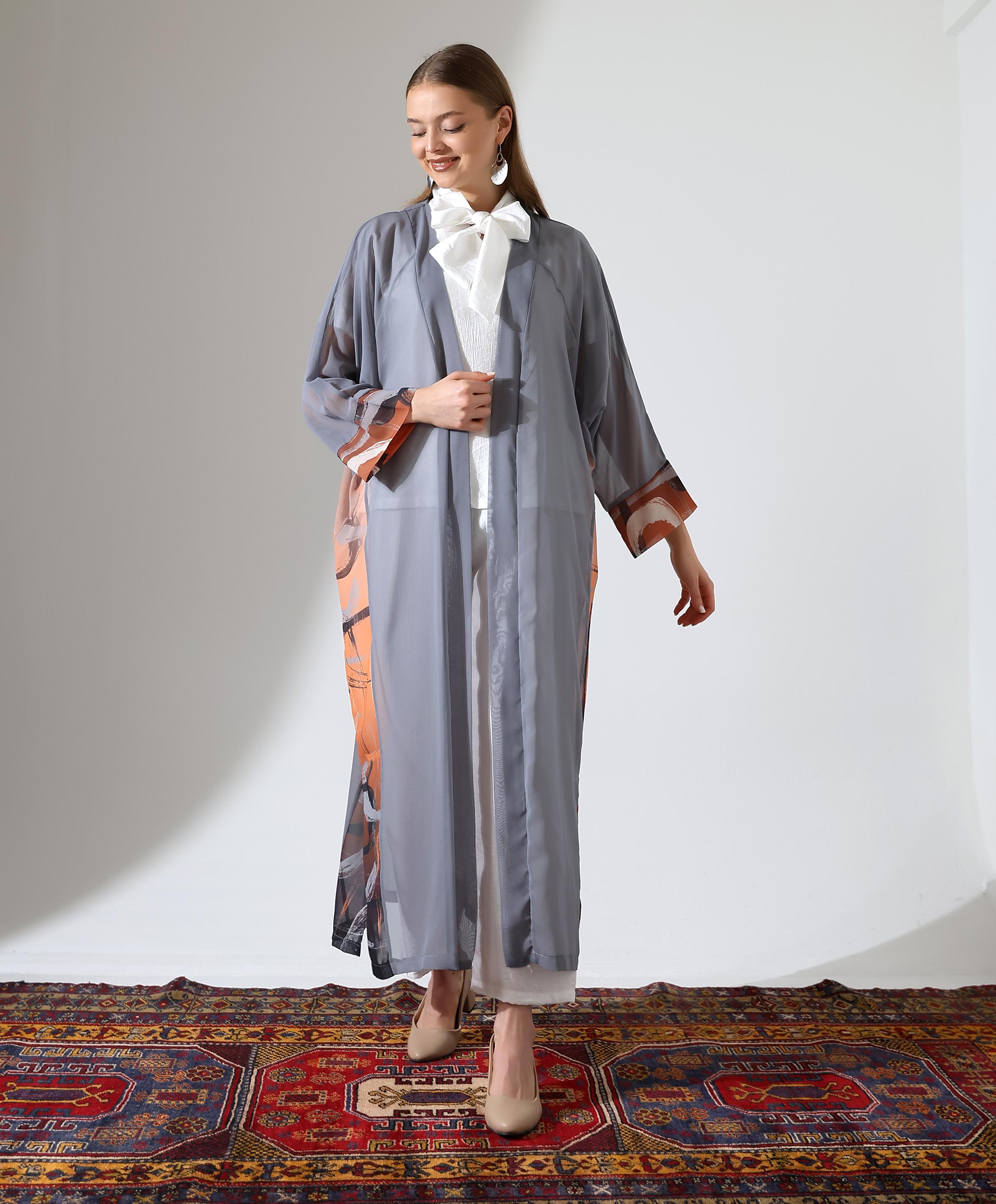 Uzun Şifon Abaya