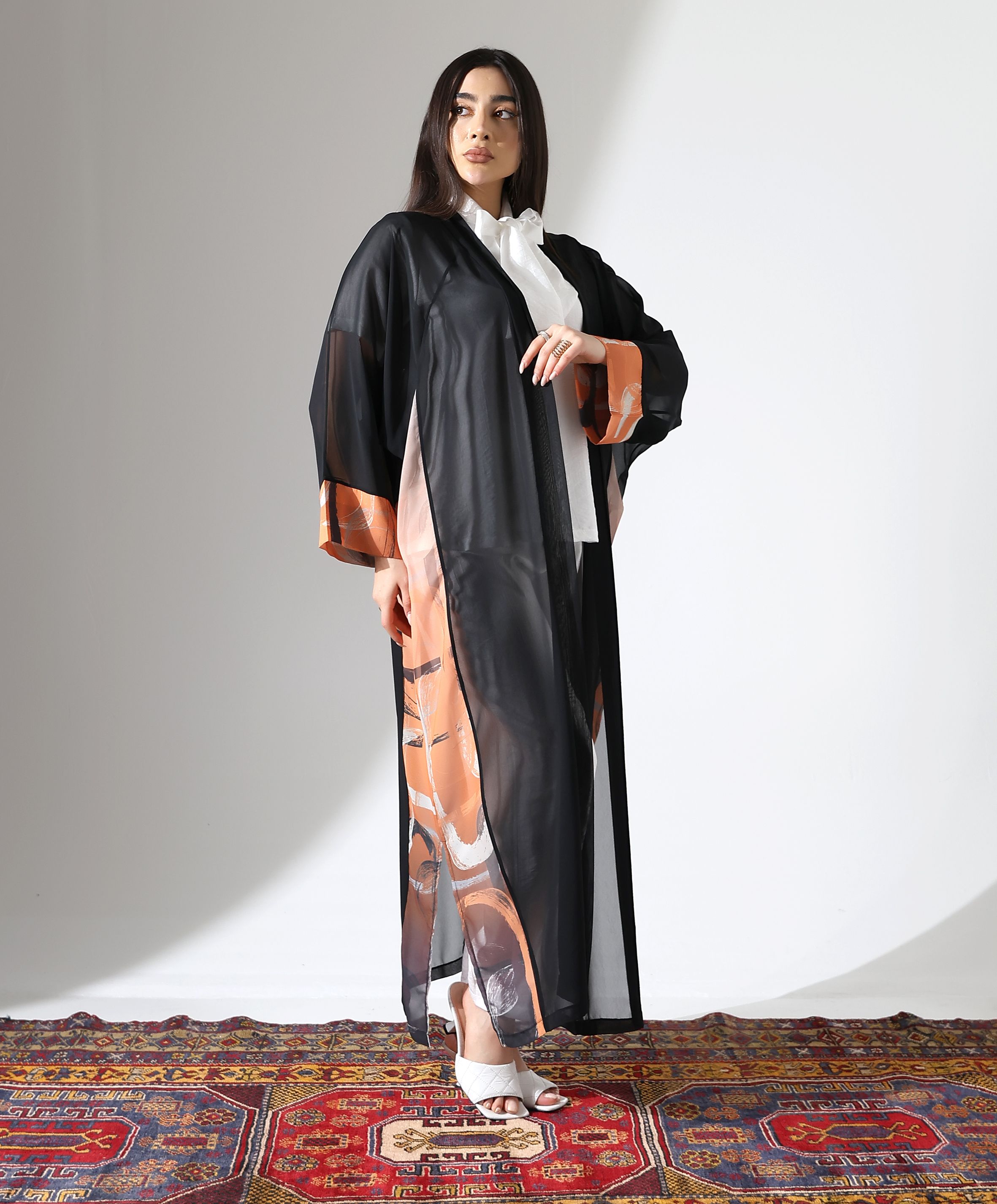 Uzun Şifon Abaya