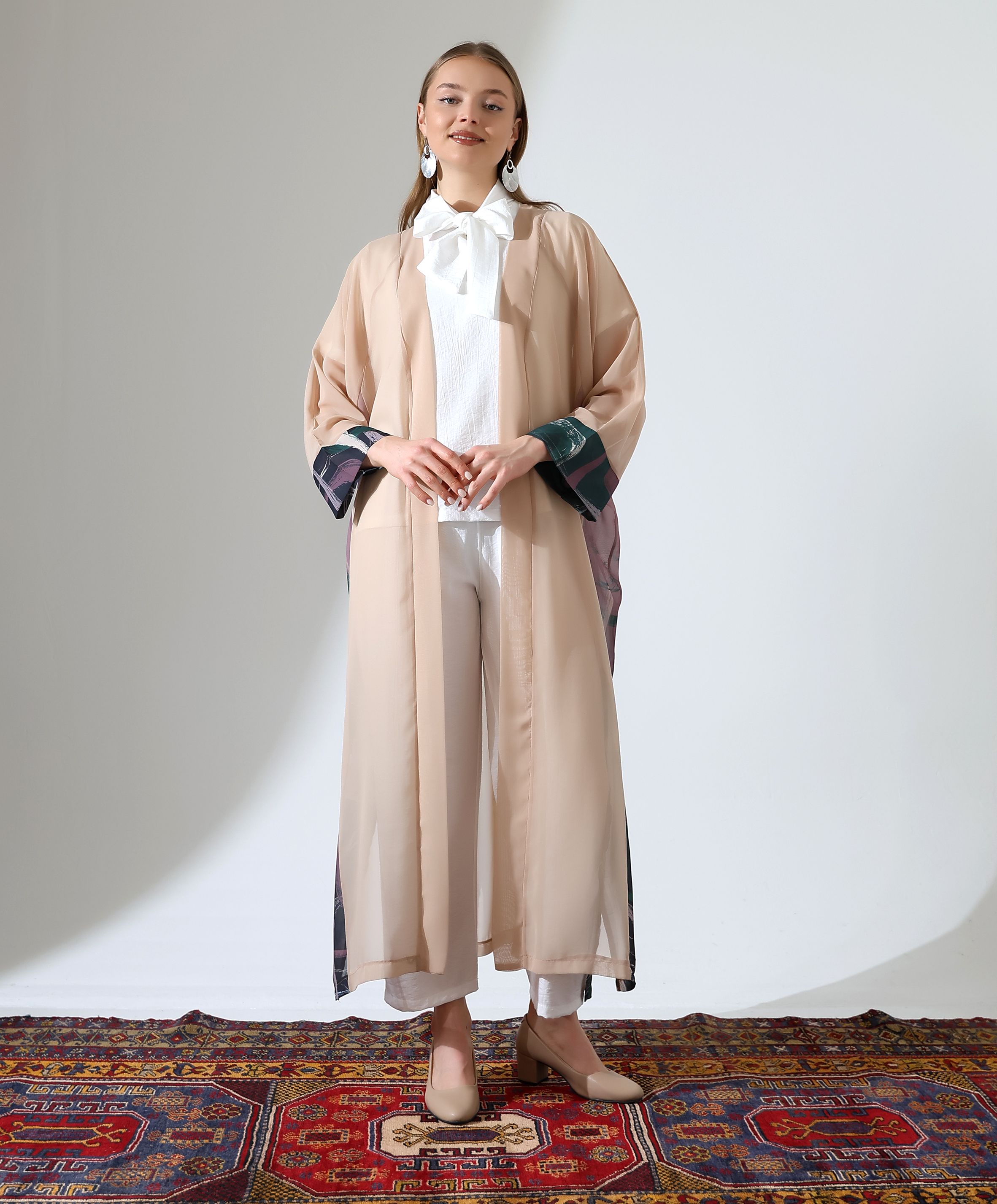 Uzun Şifon Abaya