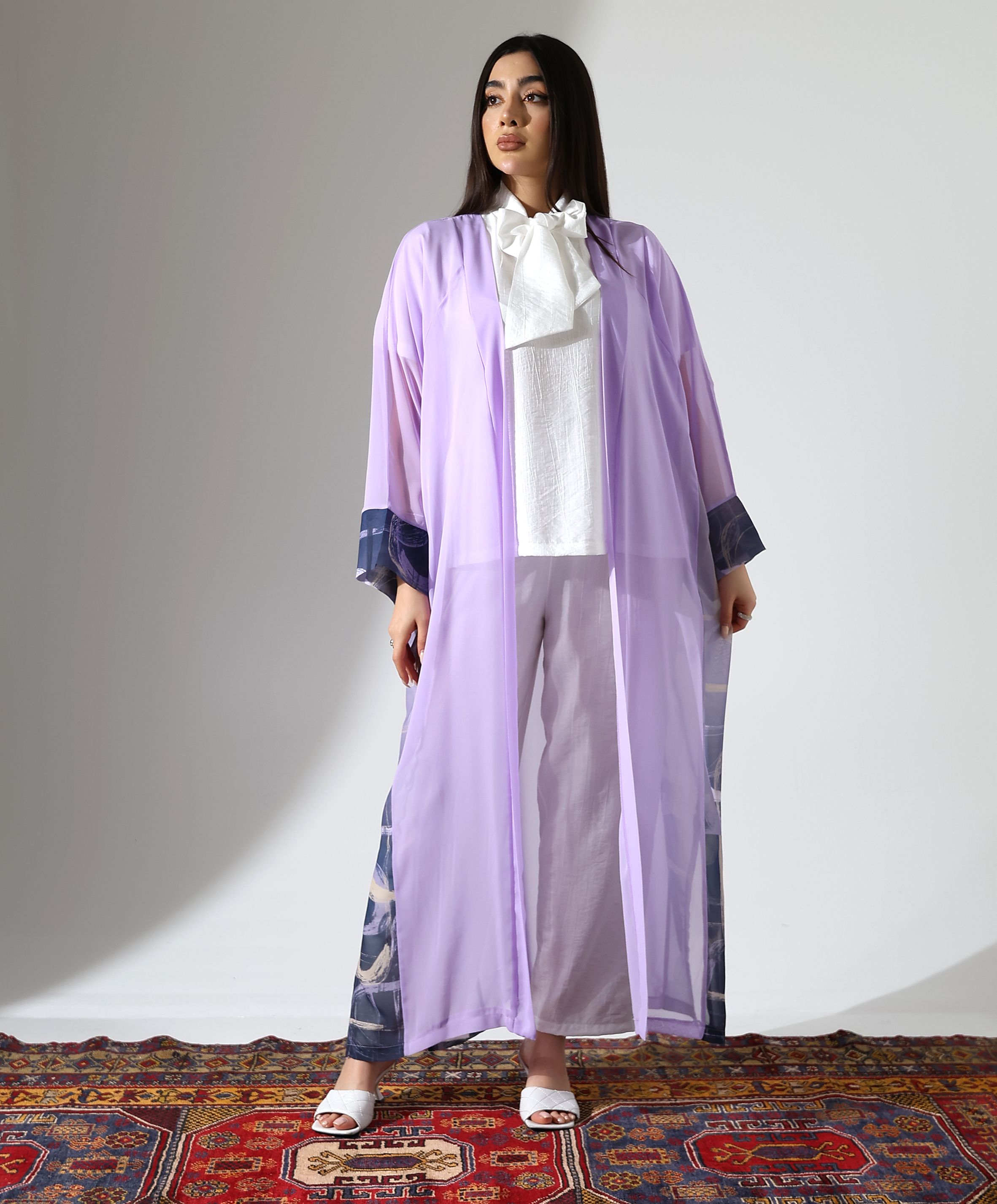 Uzun Şifon Abaya