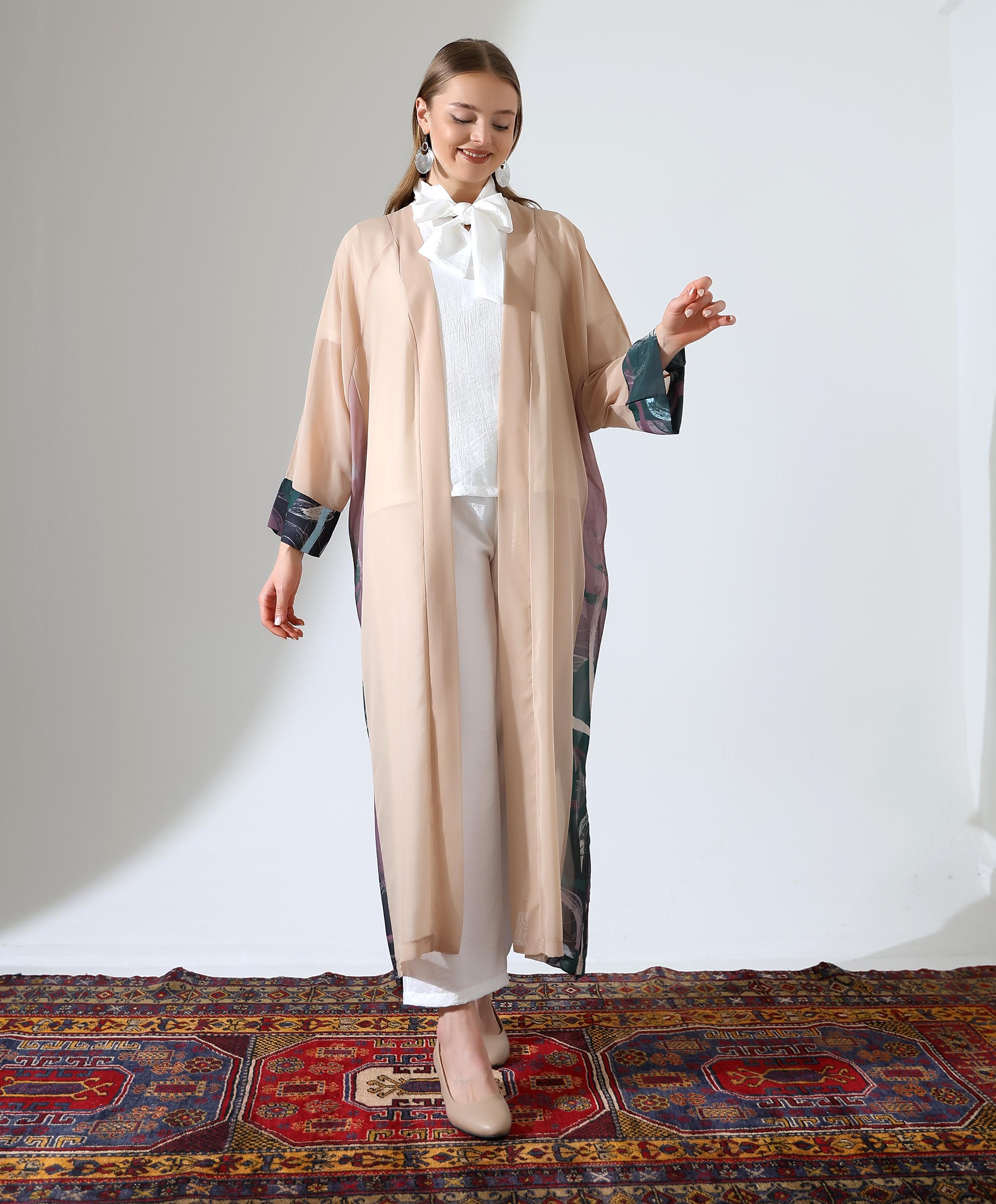 Uzun Şifon Abaya