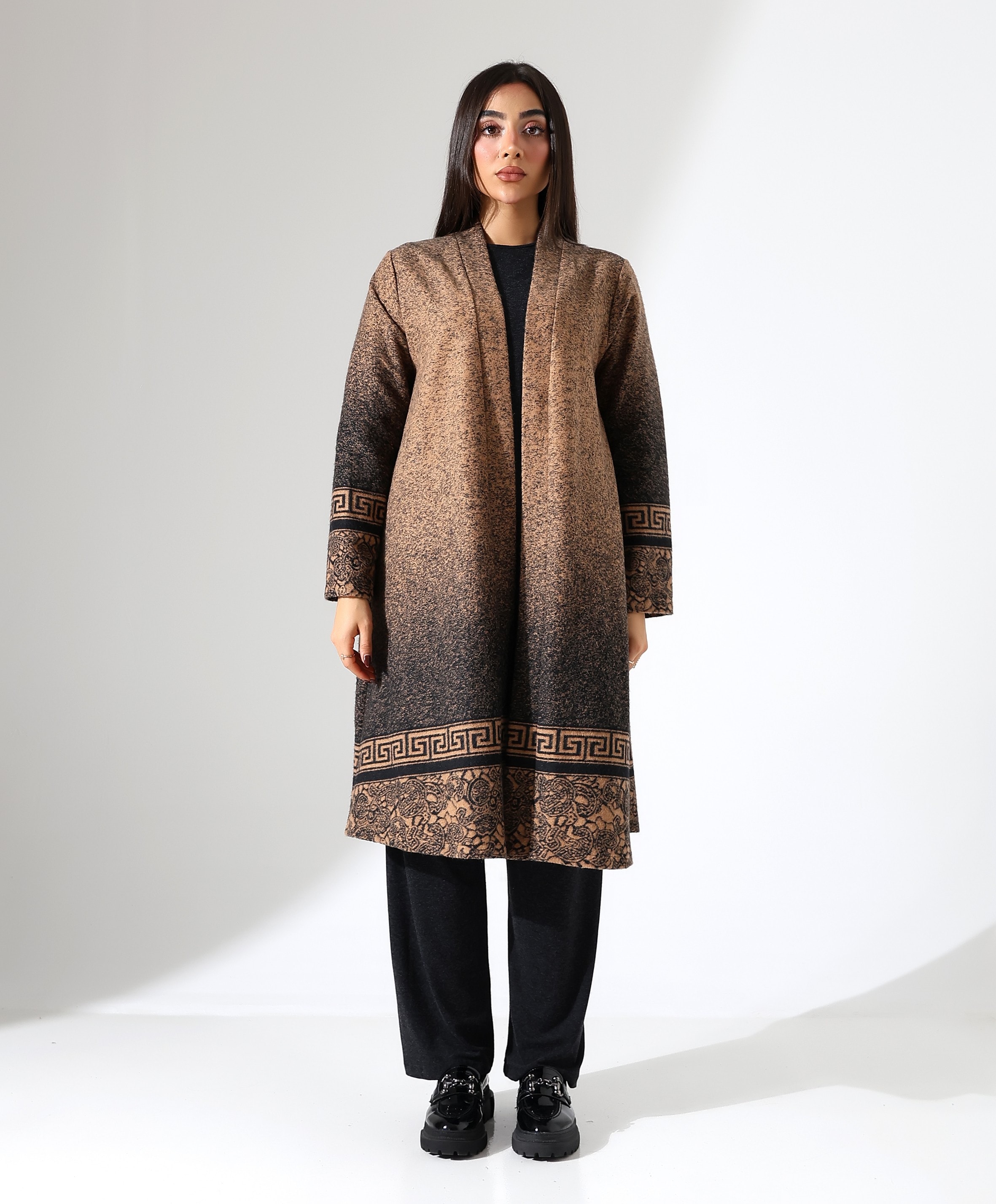 Hırka Üç Parça Tesettür Anne Takım