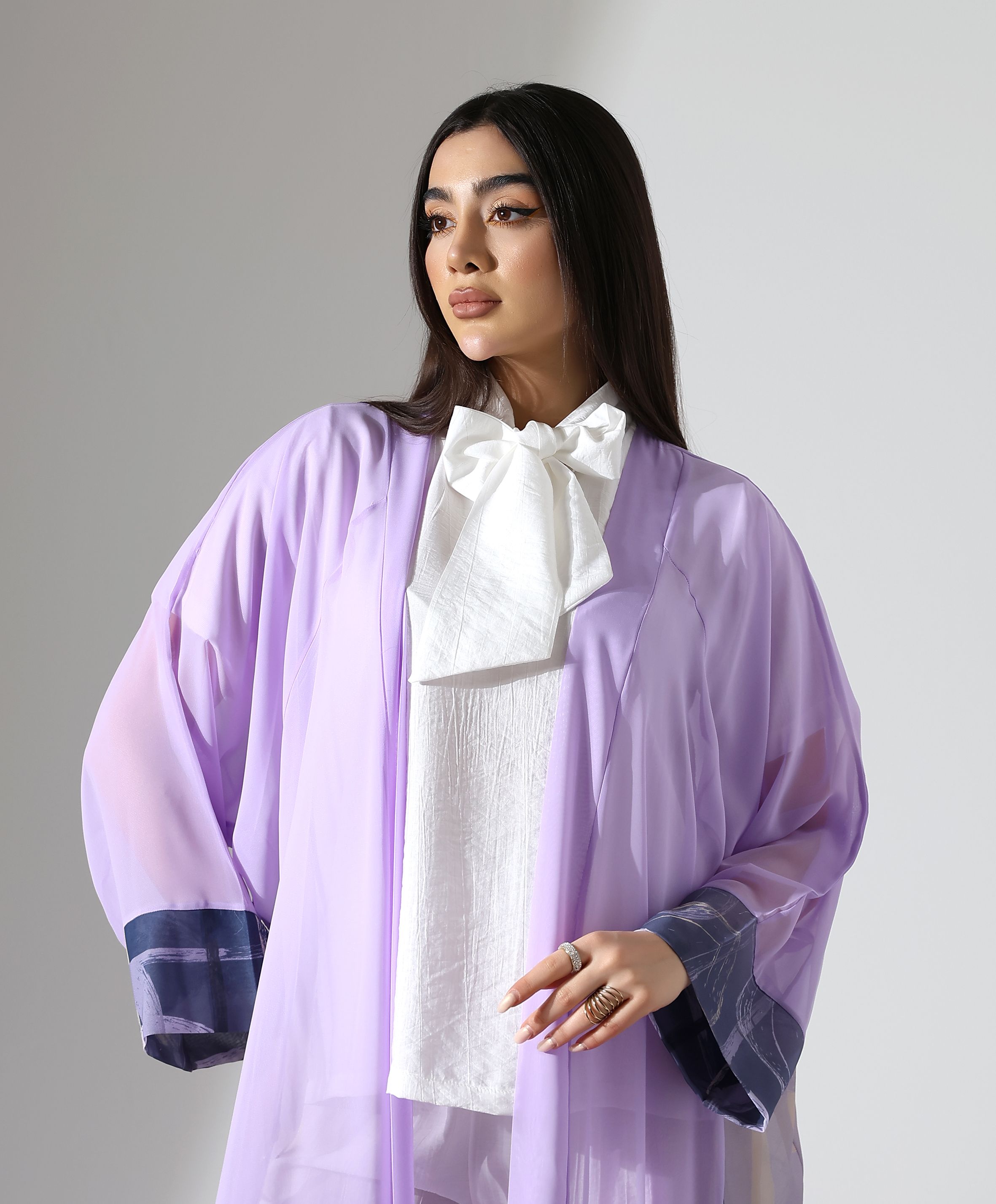 Uzun Şifon Abaya