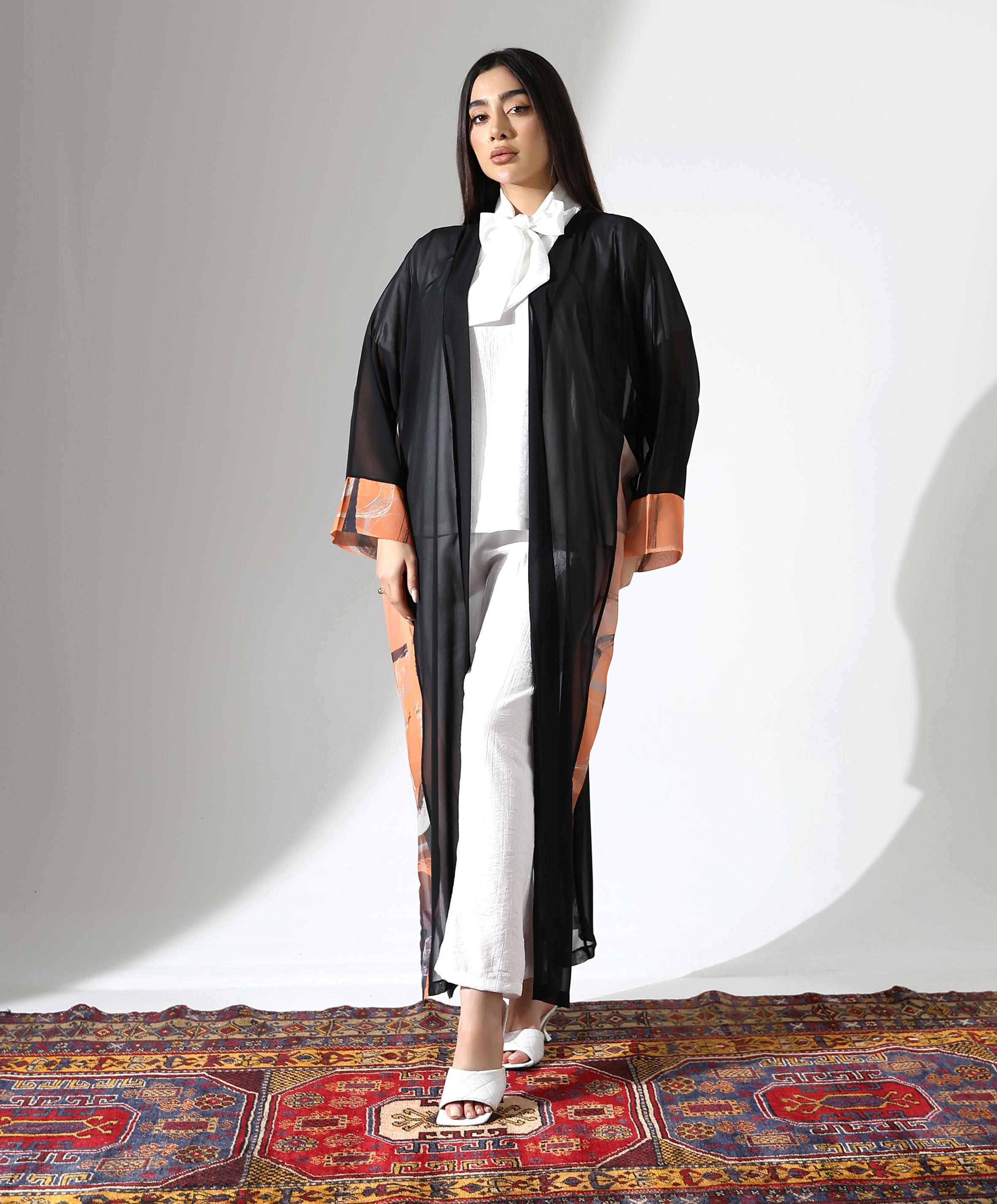 Uzun Şifon Abaya