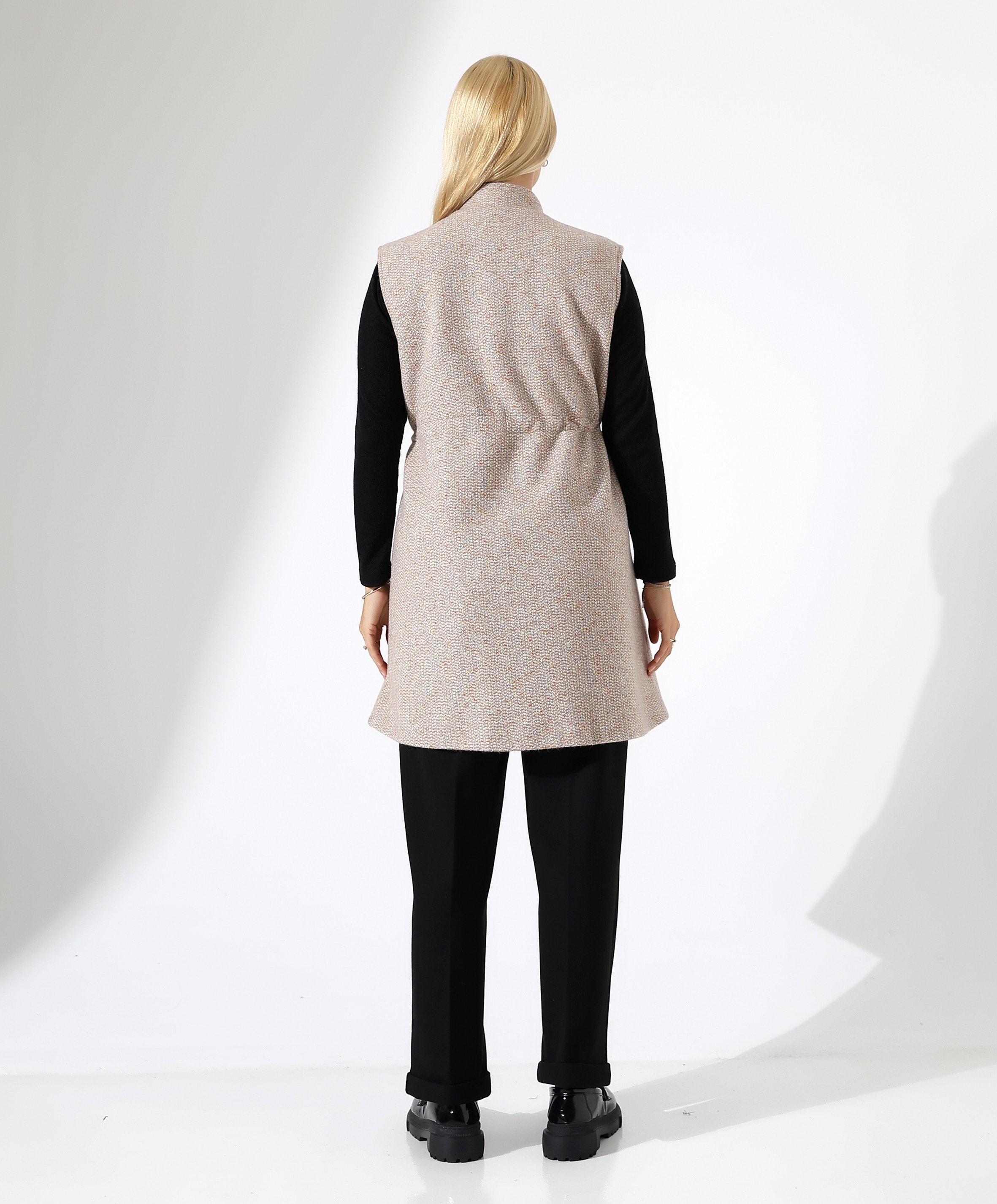 Fermuar Kapama Mütevazı Yelek