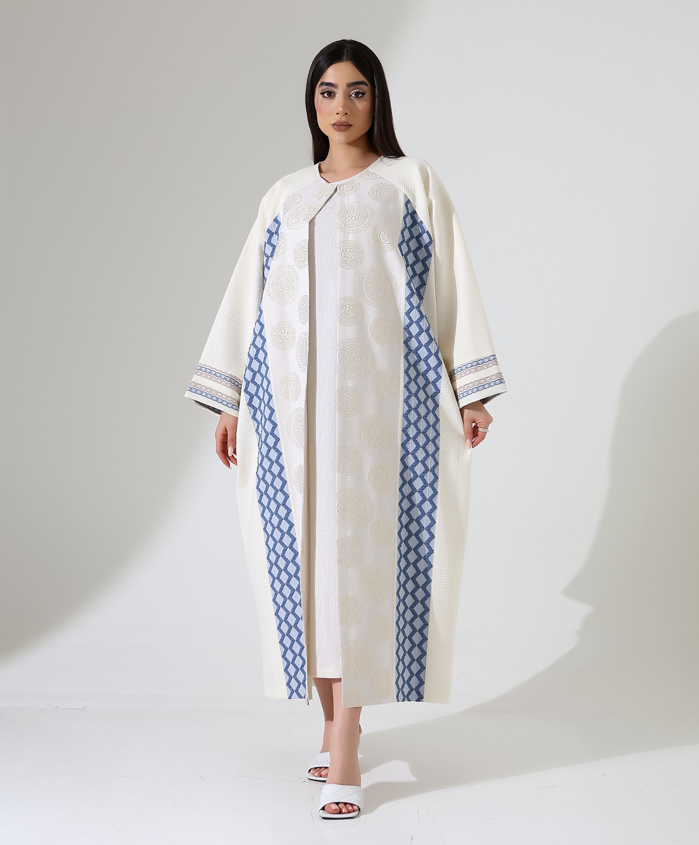 Agraf Kapama Halka Desen Abaya