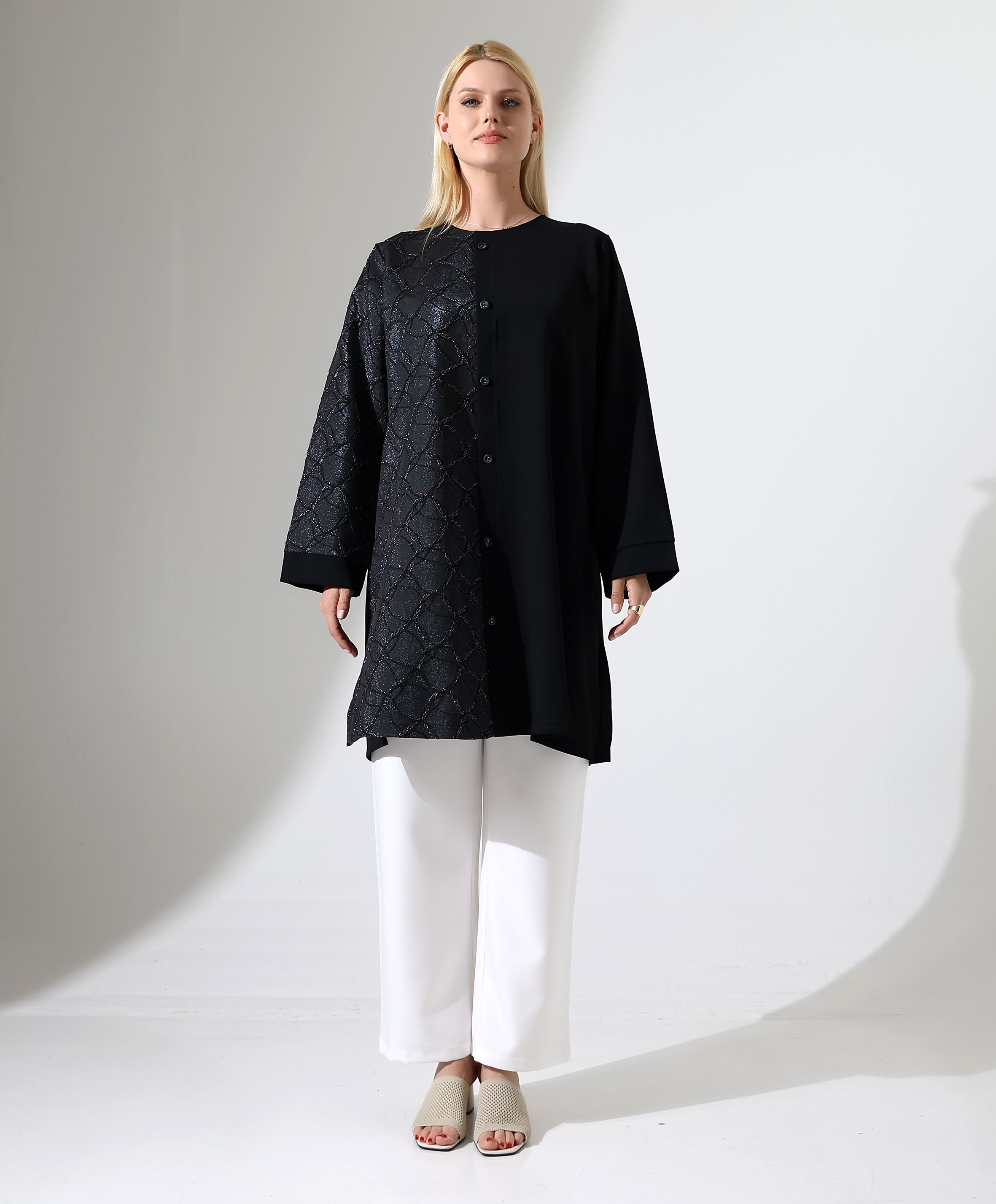 Dokuma Krep Tunik