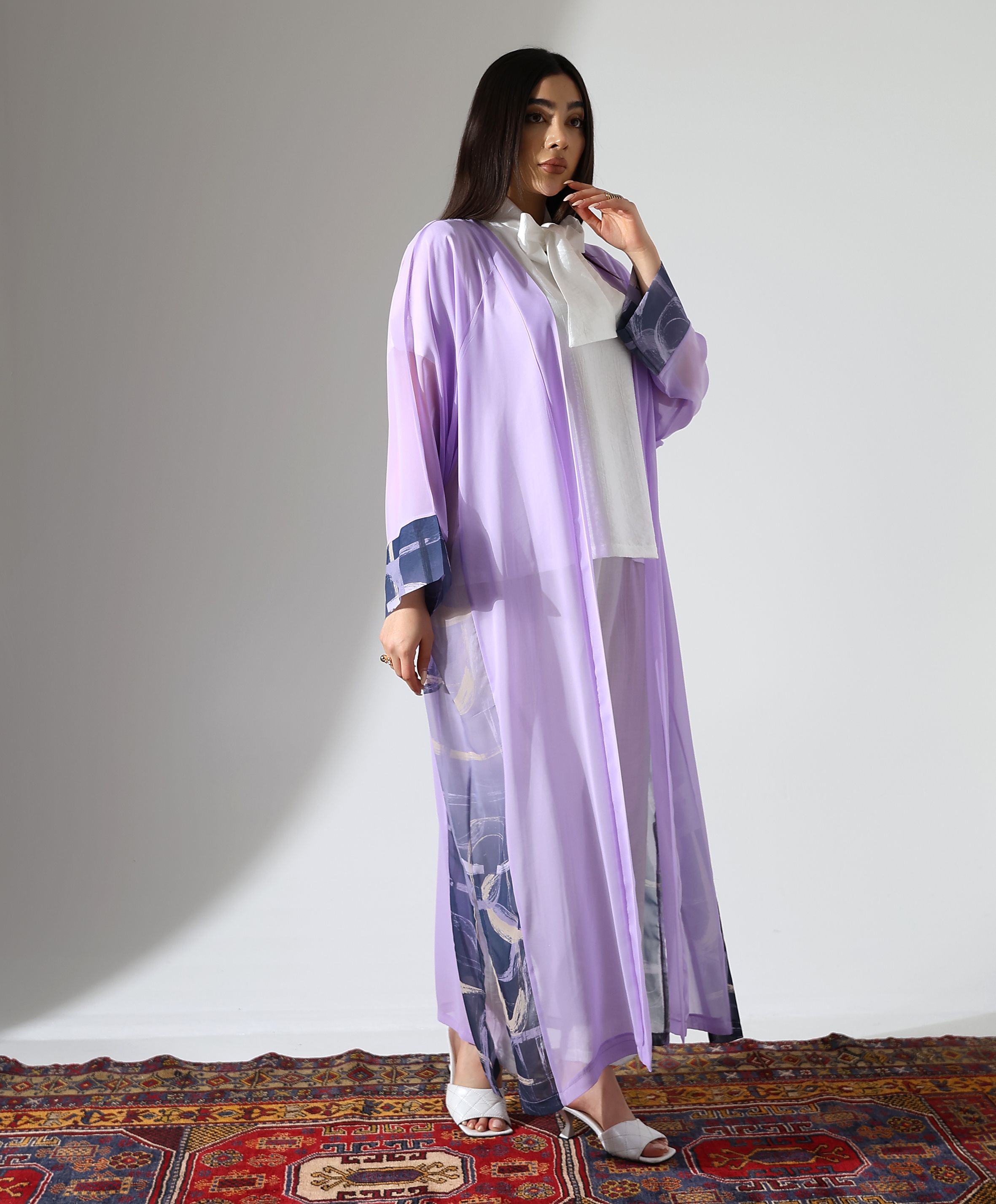 Uzun Şifon Abaya