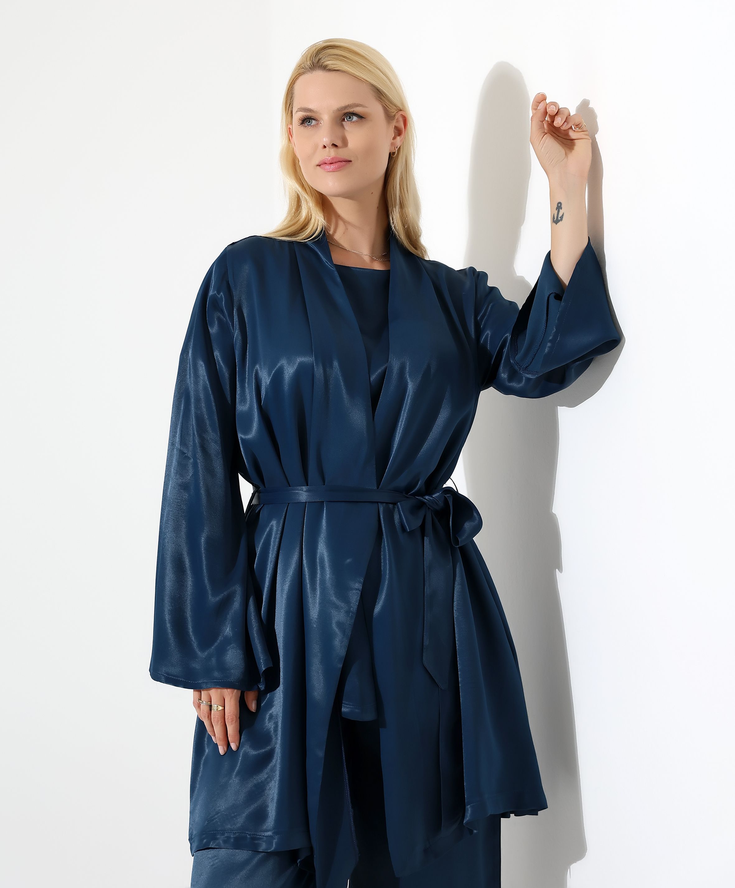 Saten Kimono Takım
