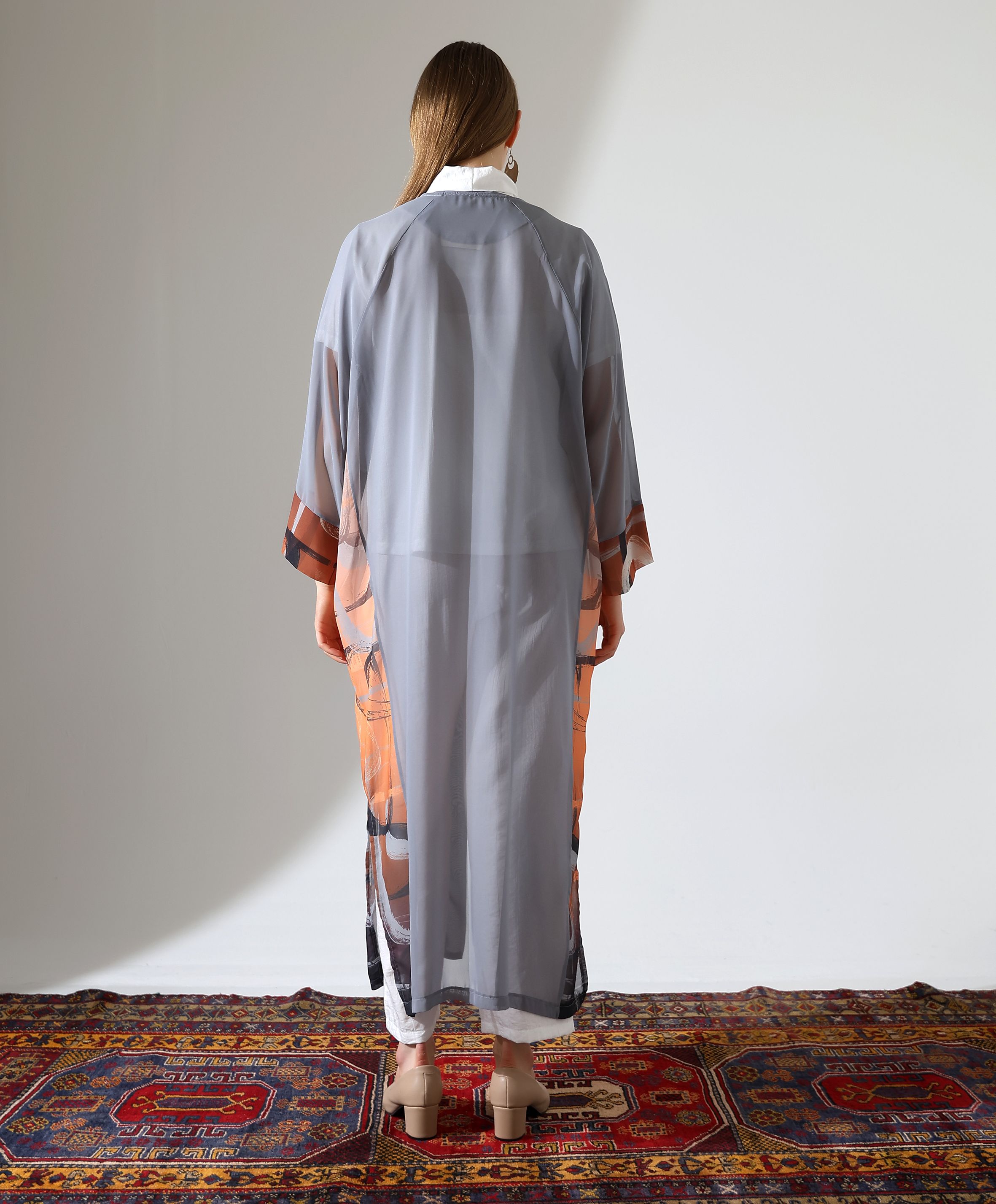 Uzun Şifon Abaya