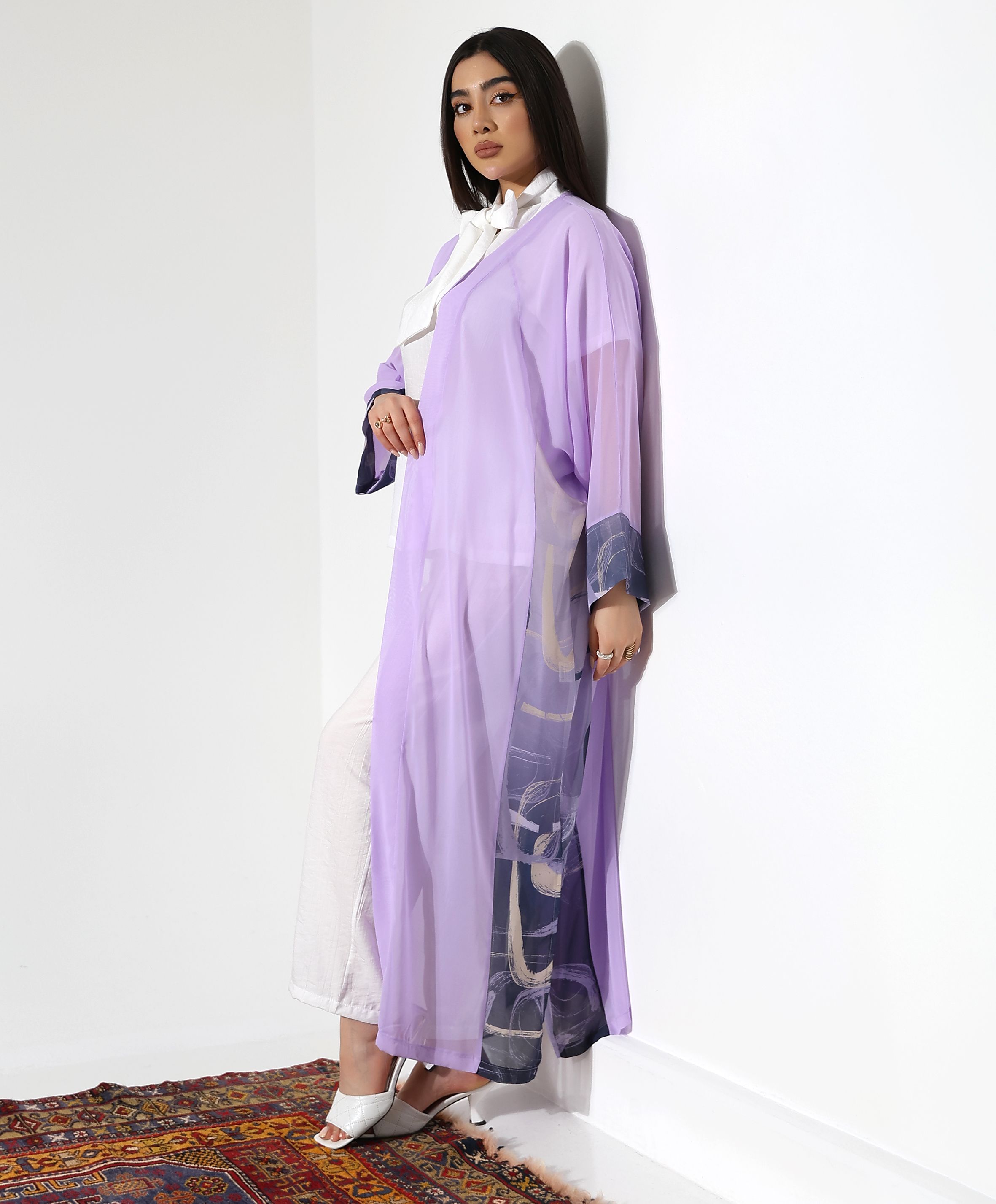 Uzun Şifon Abaya