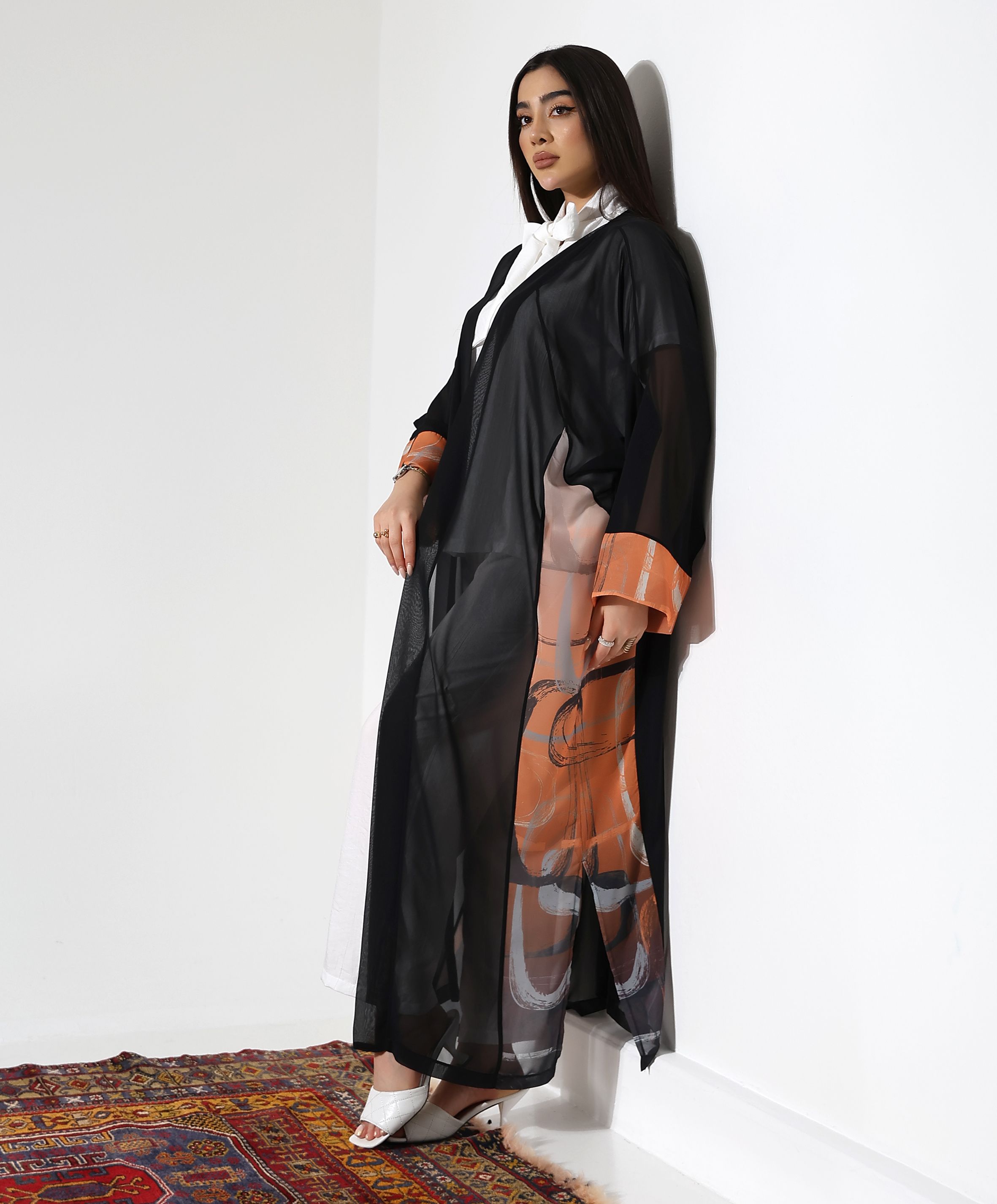 Uzun Şifon Abaya