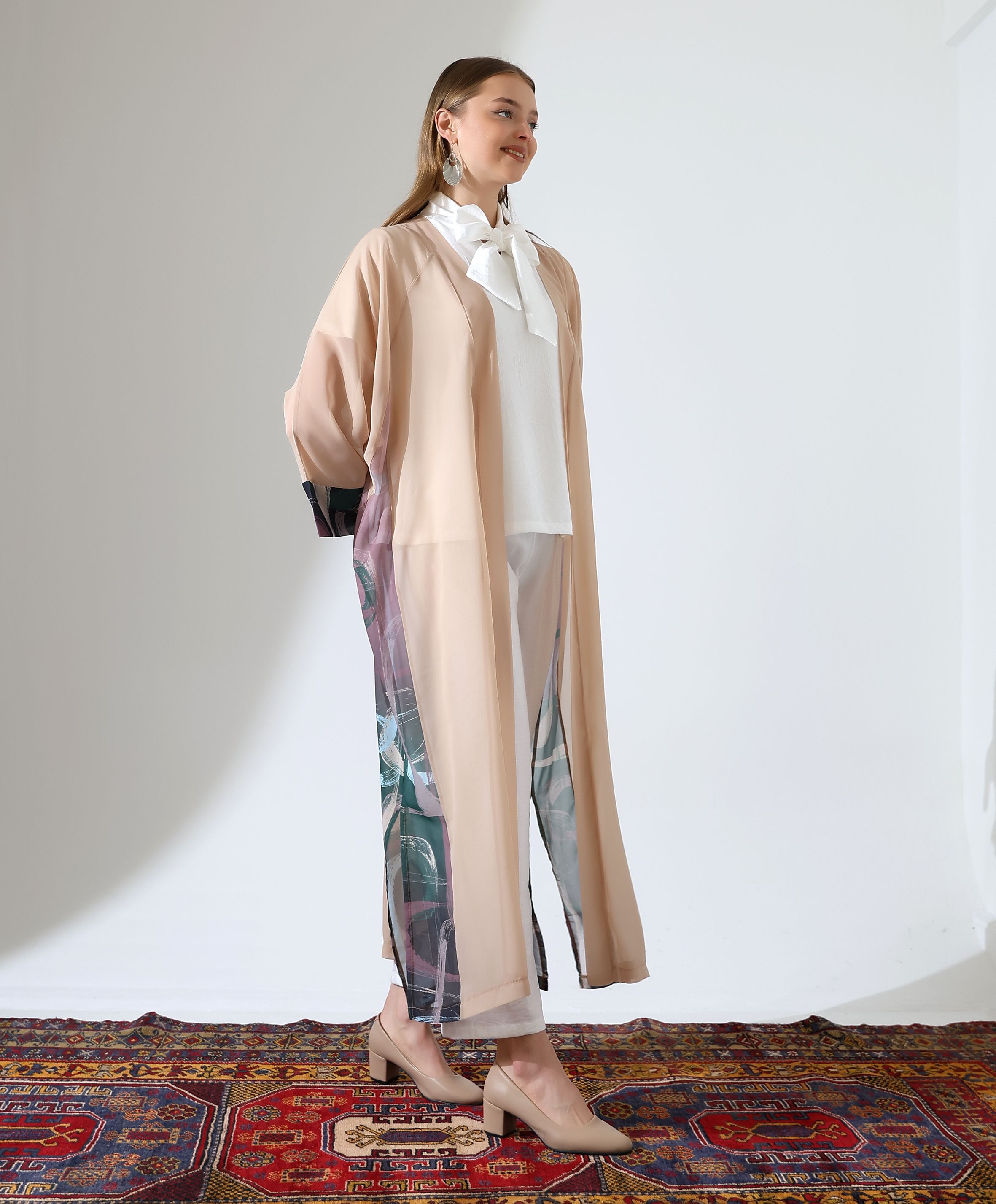 Uzun Şifon Abaya