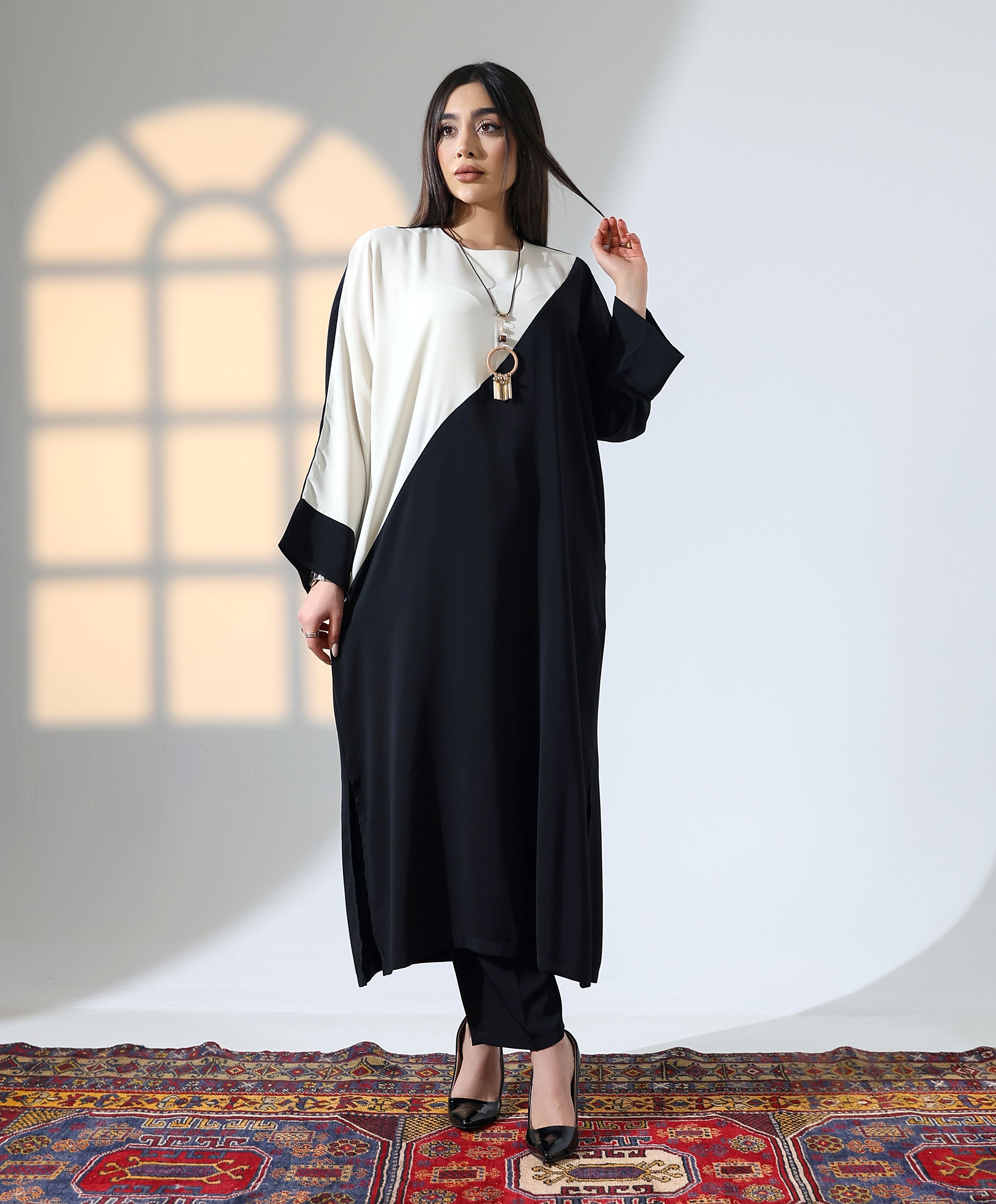 Asimetrik Tunik Takım