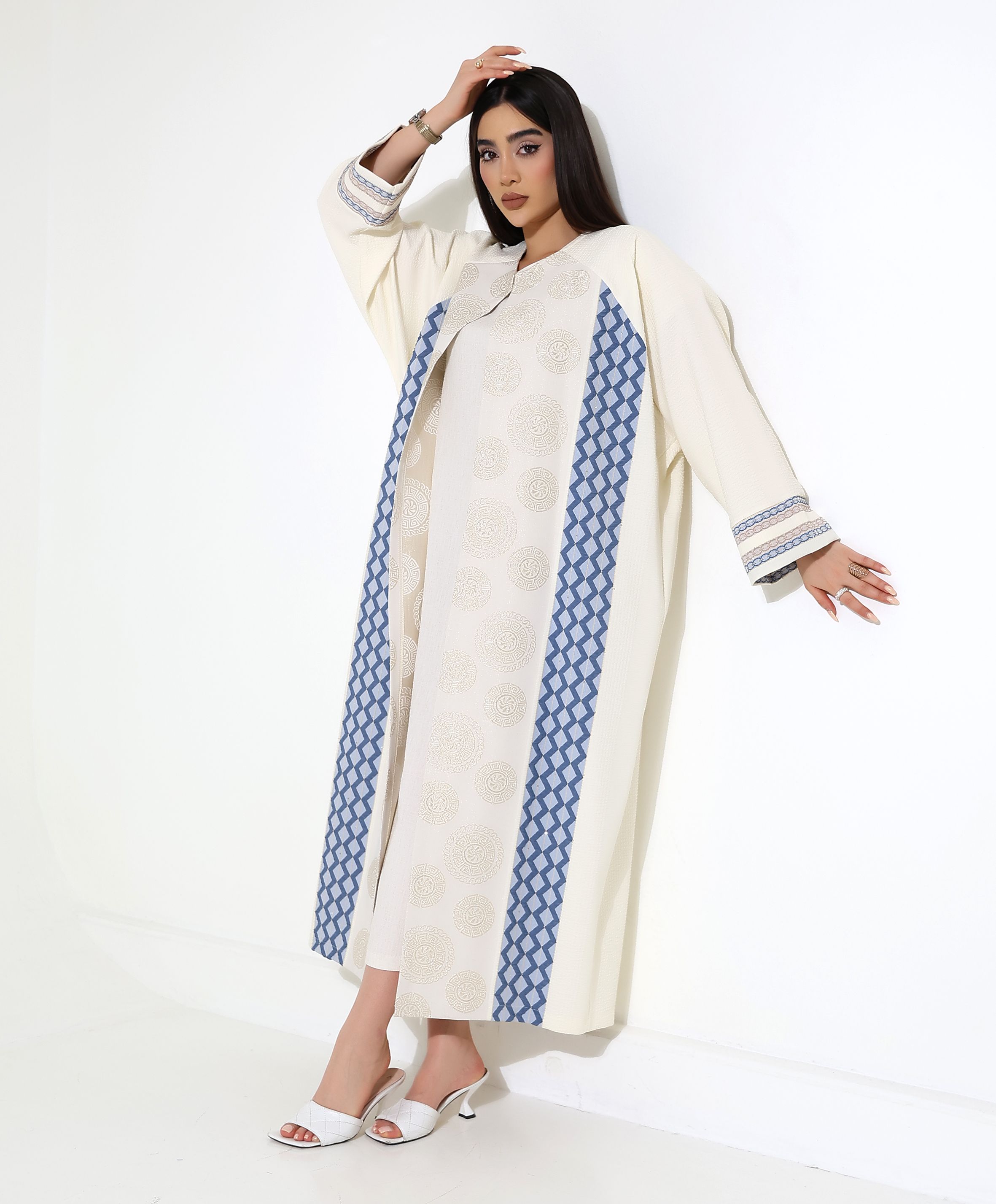Agraf Kapama Halka Desen Abaya