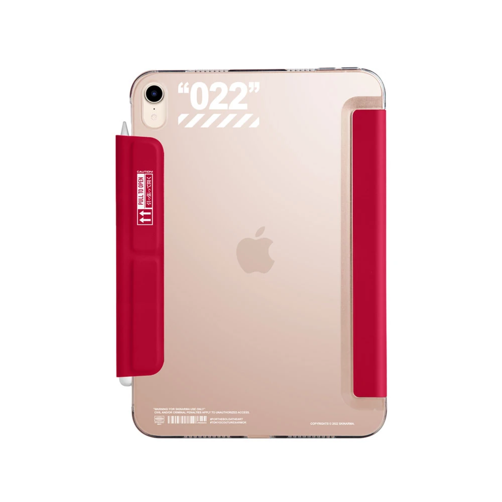 Apple iPad Air 11 2025 M3 Kılıf SkinArma Kalemlikli Arkası Şeffaf Standlı Magnetik Taihi Sora Kılıf