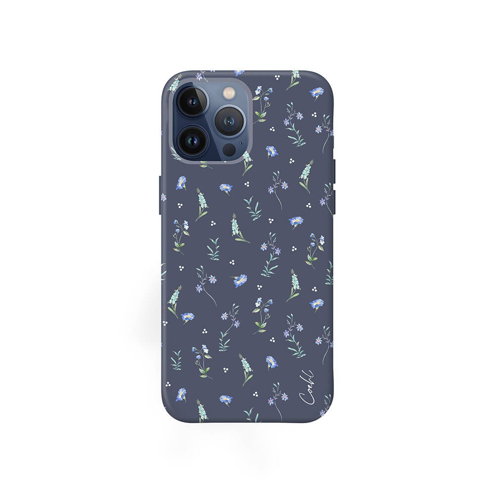 iPhone 15 Pro Max Kılıf Mini Çayır Çiçekleri Desenli Coehl Prairie Kılıf